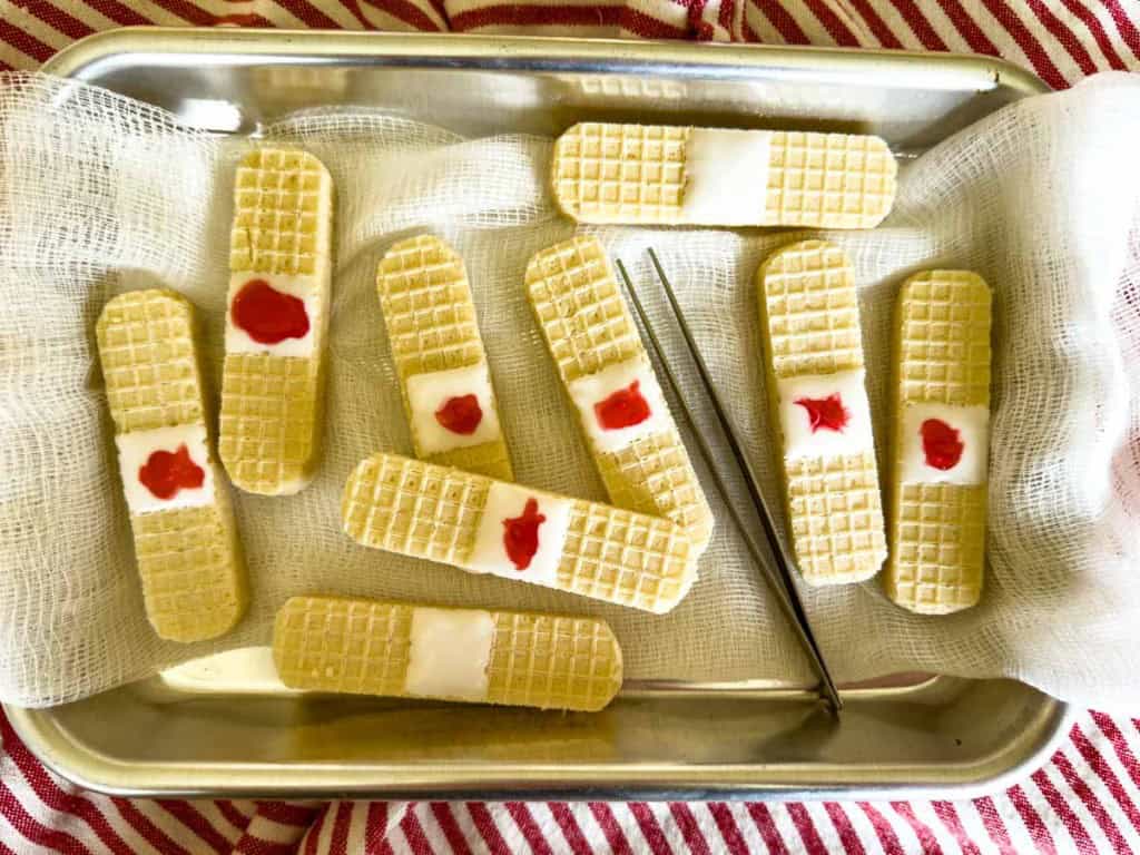 1024x768 Edible Bloody Band Aids. Little House Big Alaska