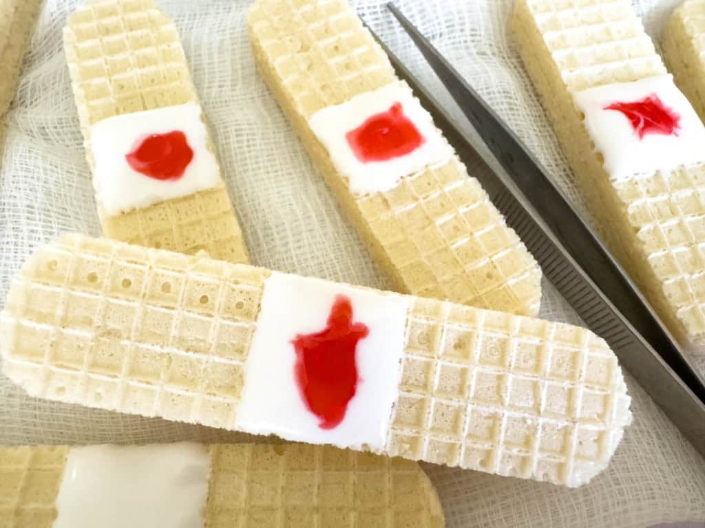 1024x768 Edible Bloody Band Aids. Little House Big Alaska