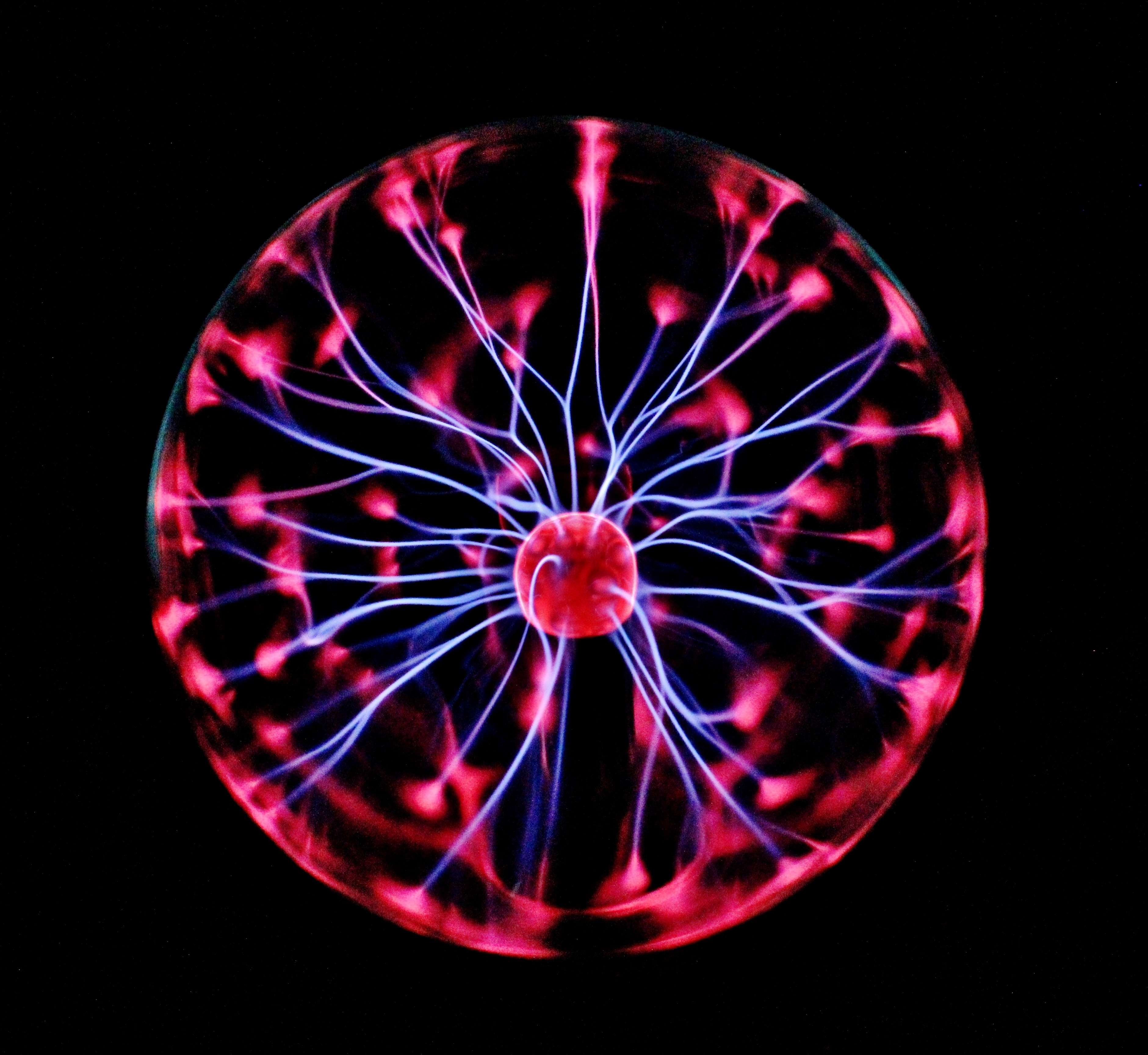 3762x3456 art, ball shaped, circle, close up, dark, electric, energy, flame