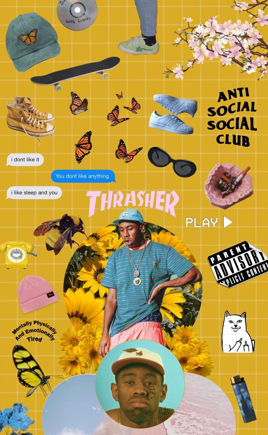 1024x1662 Flower Boy Wallpaper