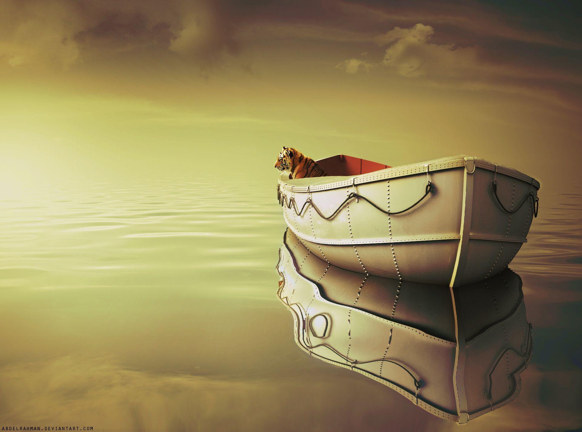 1920x1425 Richard Parker [render + wallpaper] by .com.mx