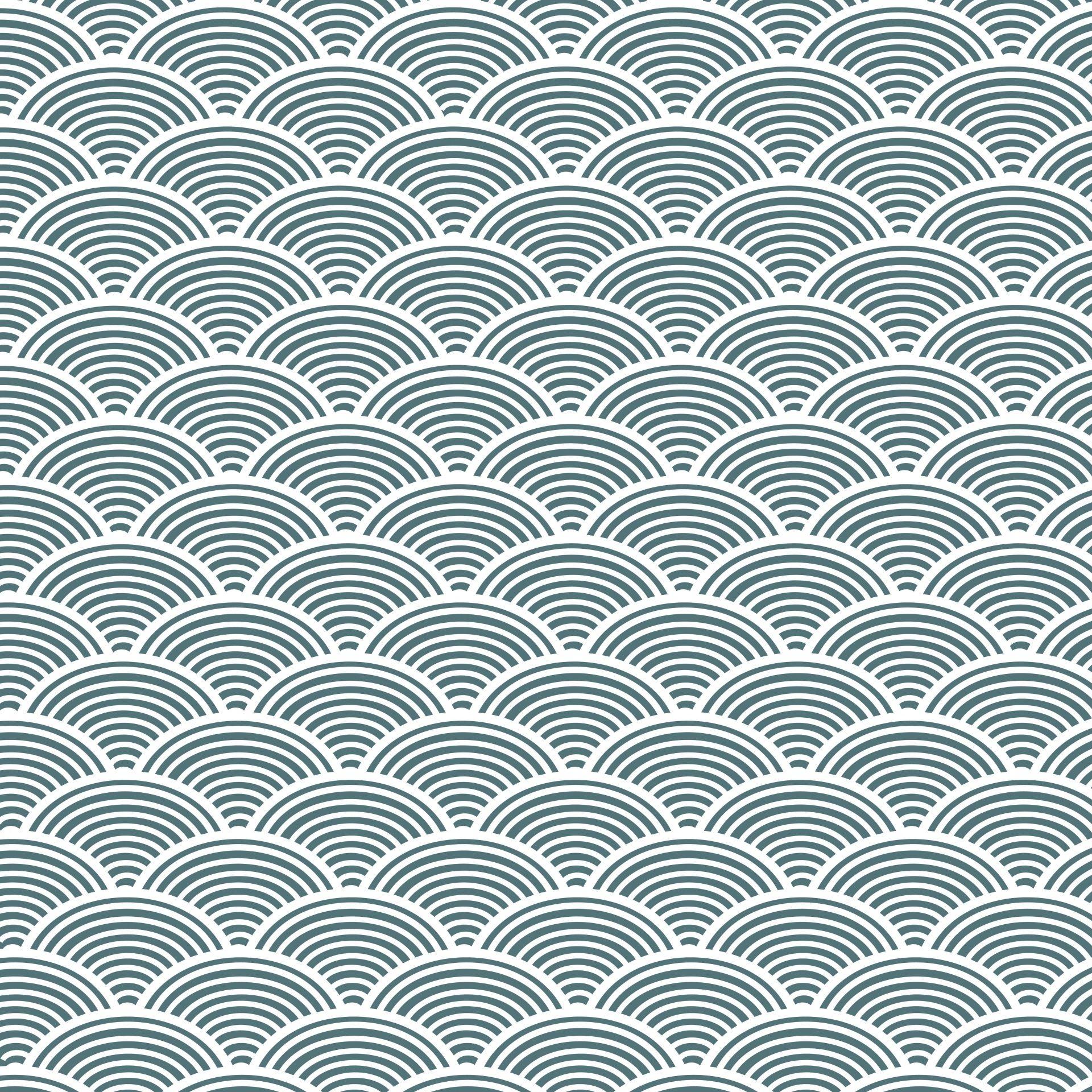 1920x1920 Japanese Wave Wallpaper Background