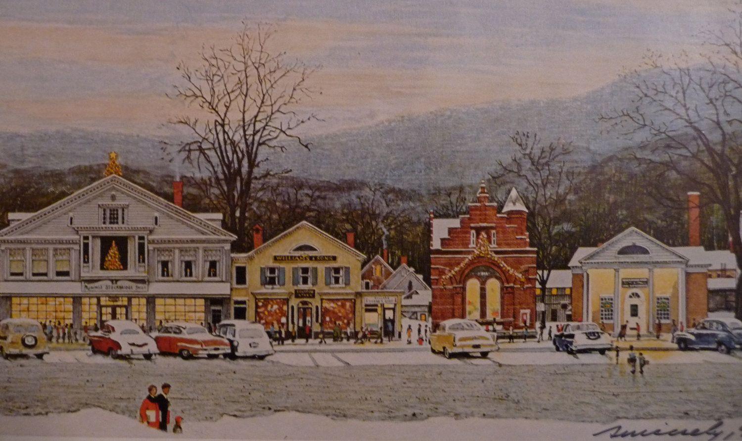 1500x891 Norman Rockwell Christmas Wallpaper .