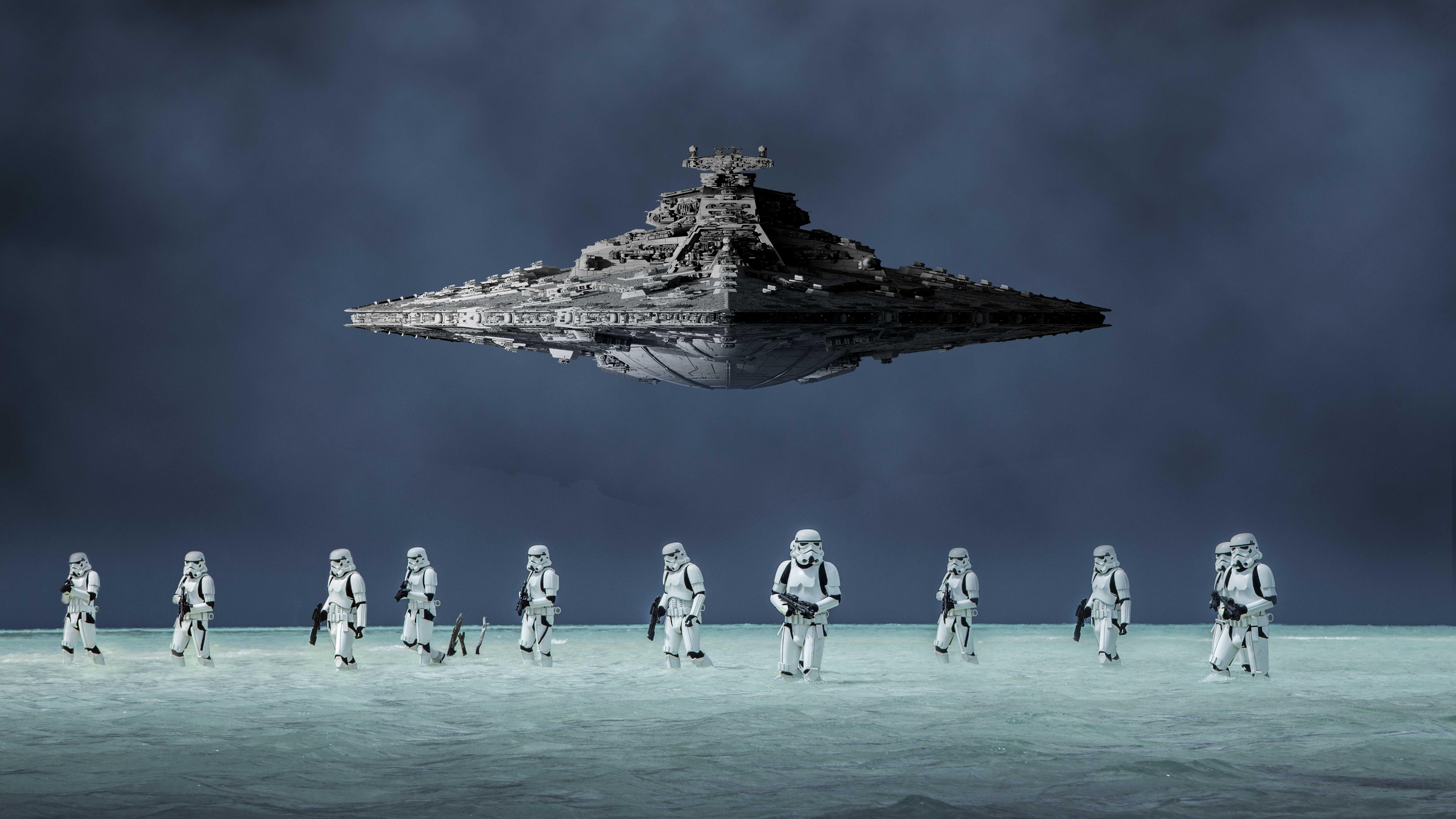 9473x5329 Star Wars Stormtroopers S 4K