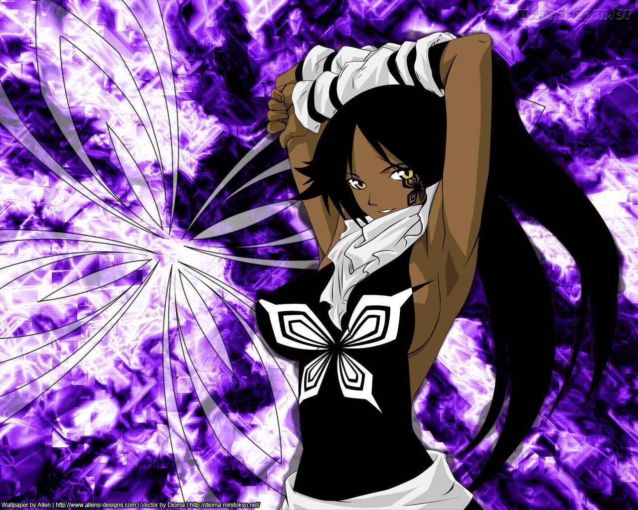 1280x1024 Bleach Yoruichi Wallpaper on .