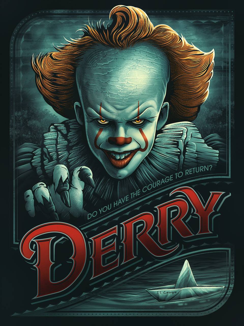 960x1280 Pennywise Wallpaper