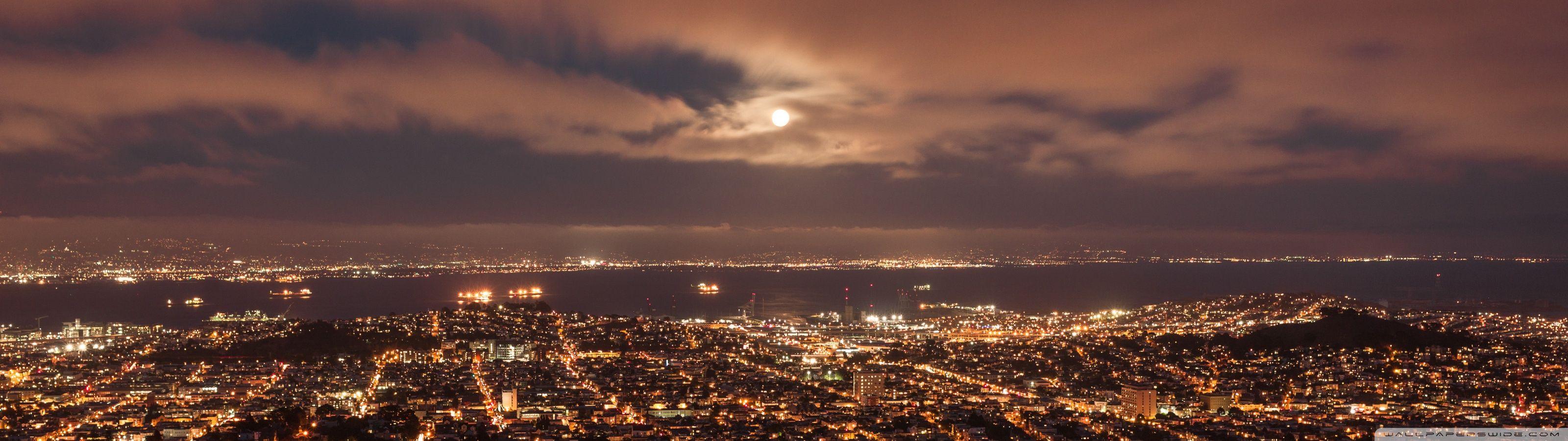 3200x900 San Francisco Panorama Ultra HD Desktop .