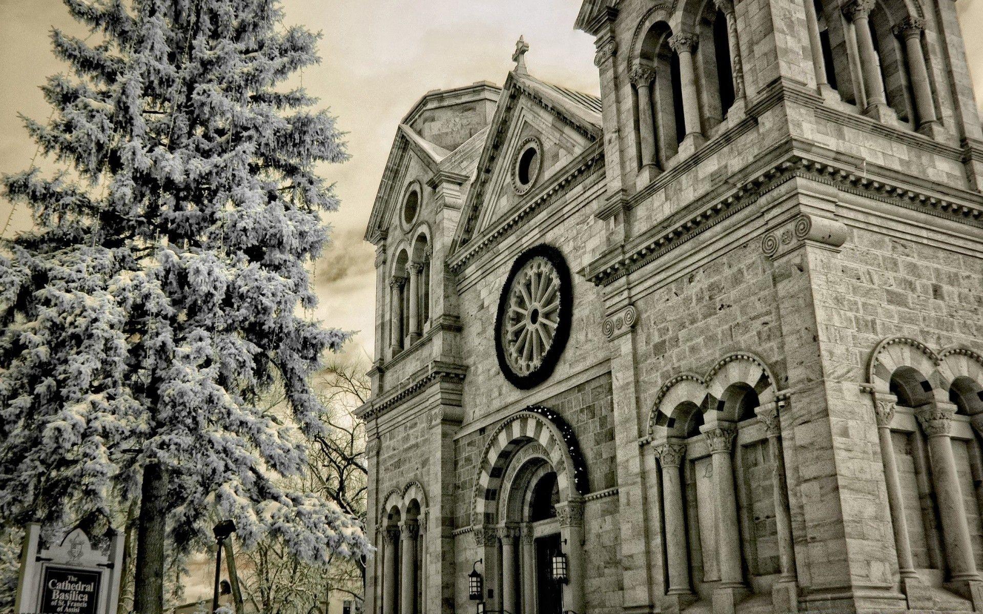 1920x1200 Old Church Building Wallpapermillion