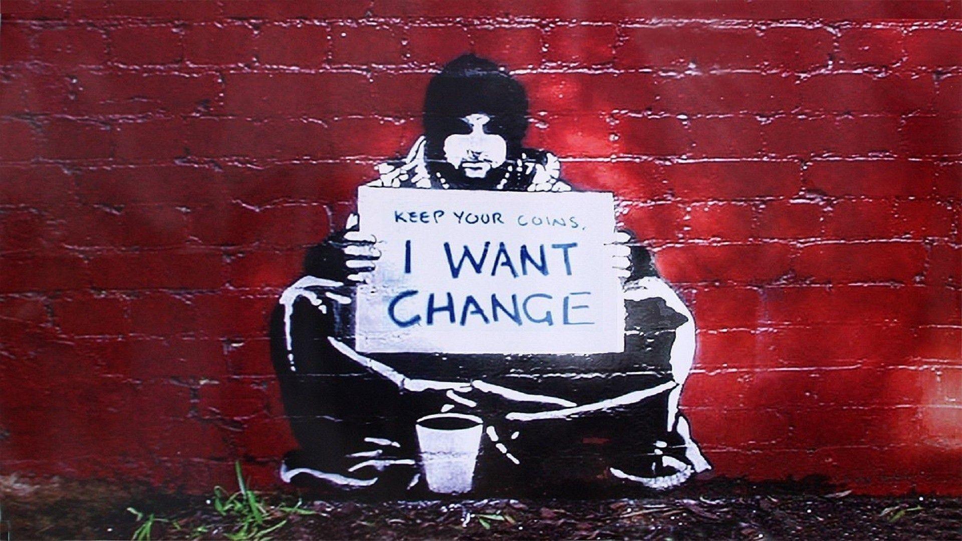 1920x1080 Queen Banksy Art Wallpaper .line.