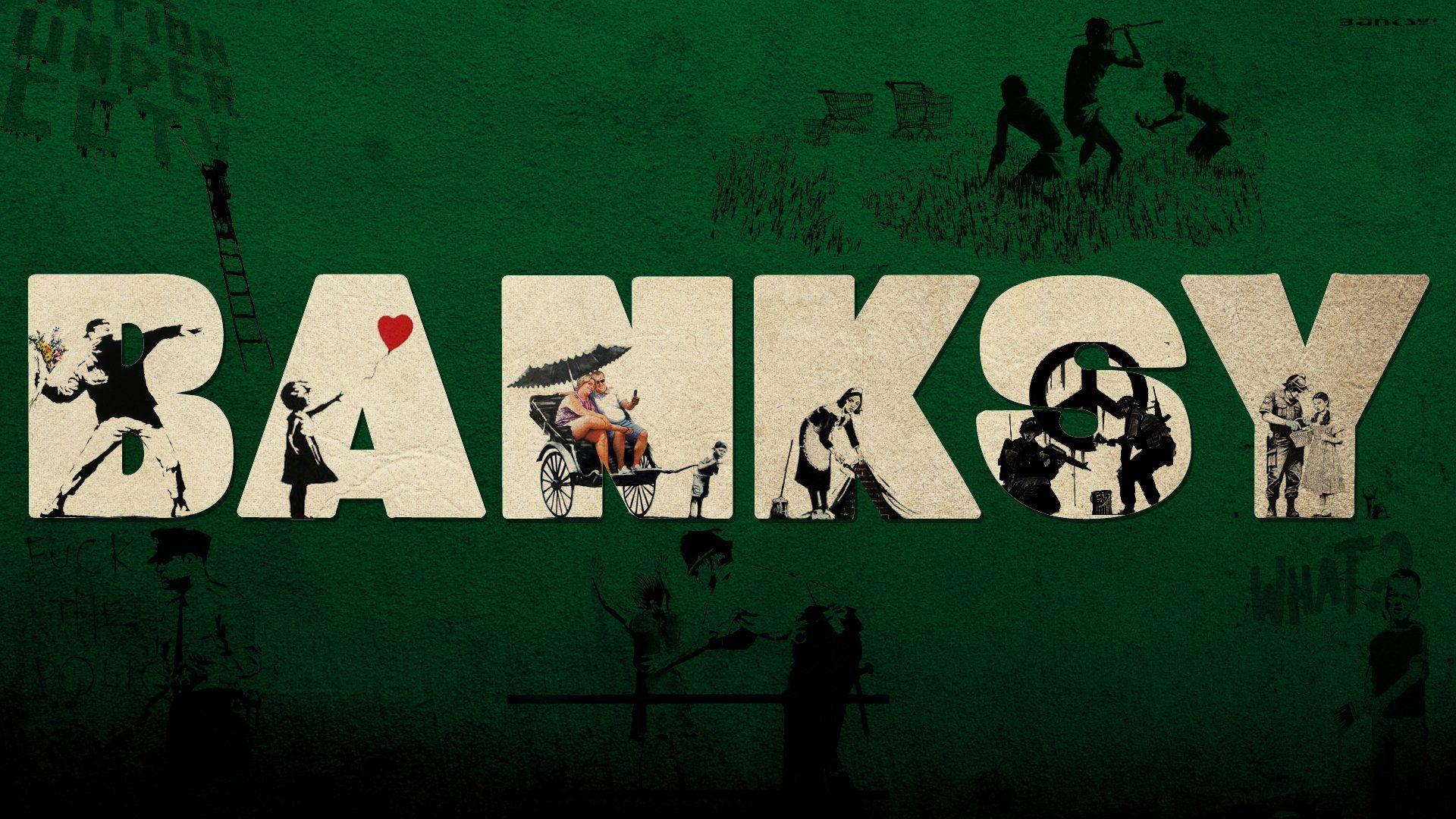 1920x1080 Banksy Wallpaper 1920x1080 on .
