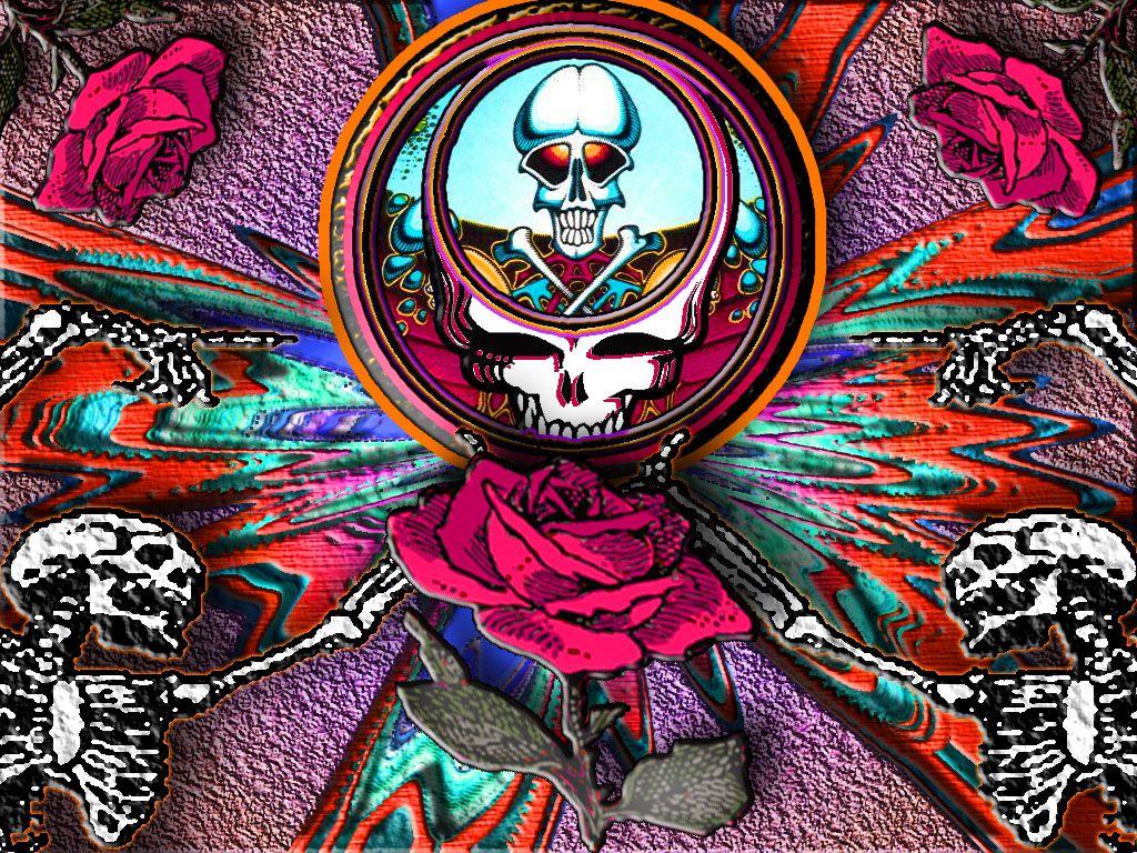 Trippy skull hypno 3d acid drops hollagraphic melt street HD phone  wallpaper  Peakpx