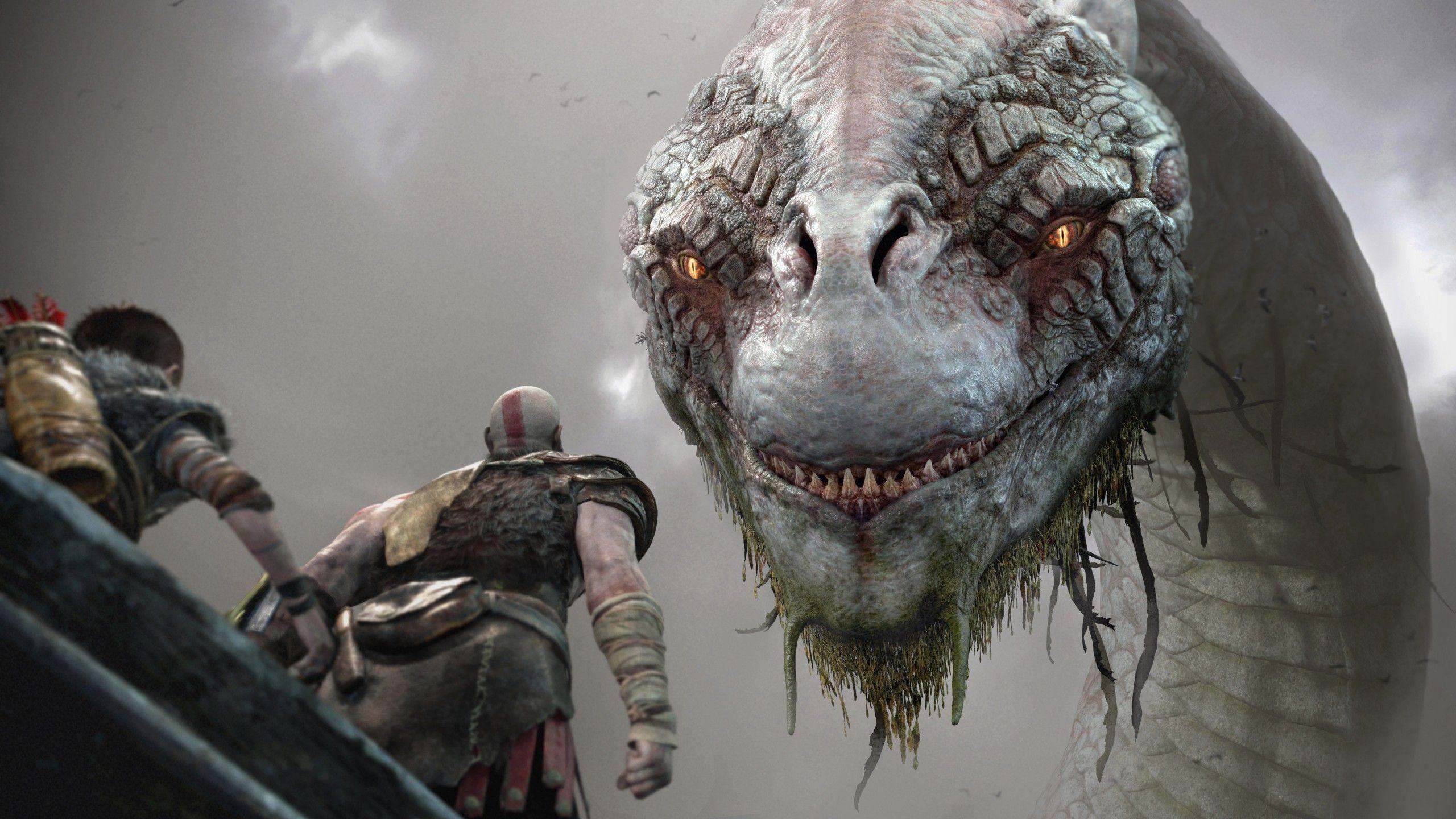2560x1440 God of War 2018 PS4 4K Wallpaper</a .