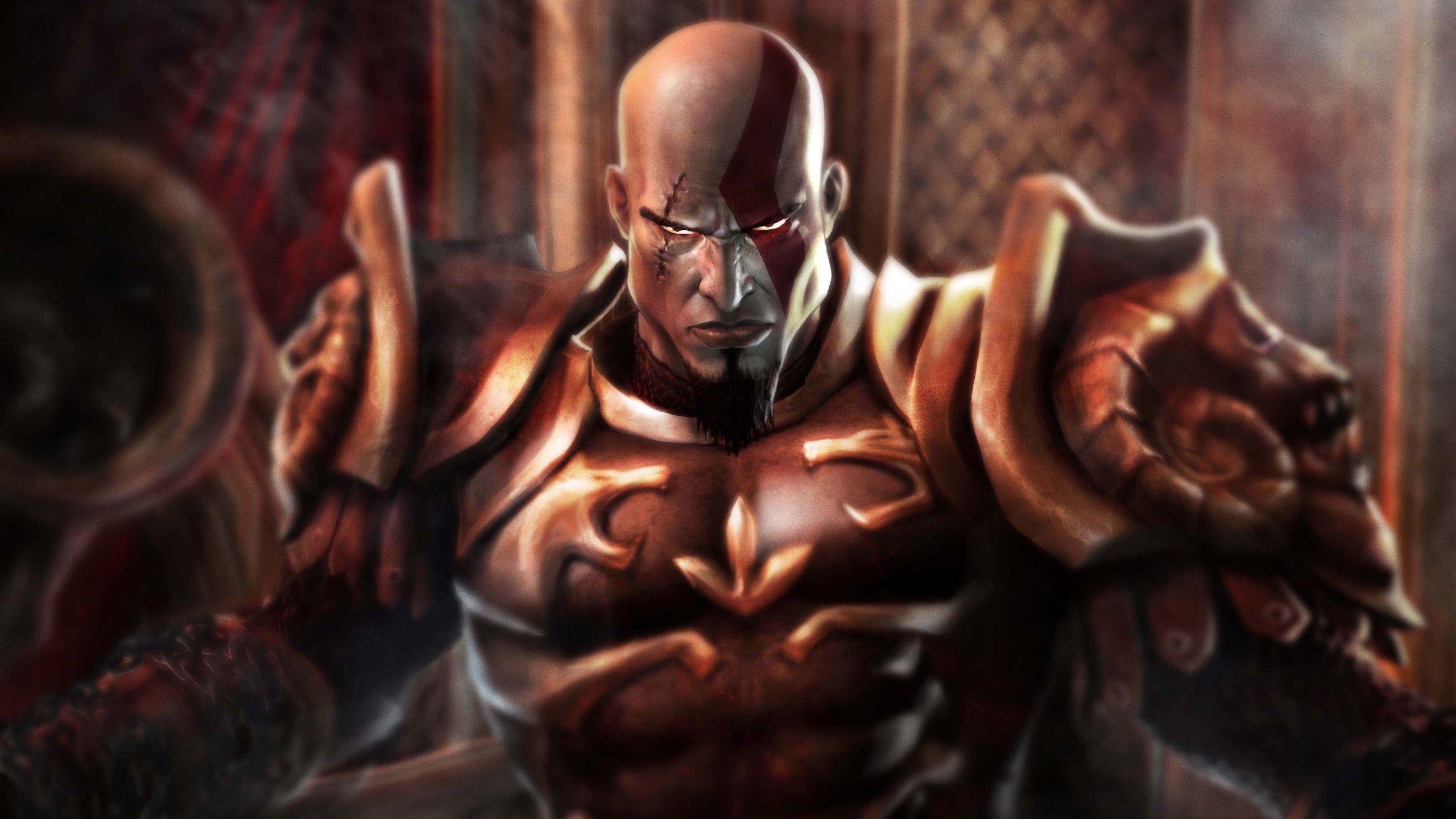 2560x1440 God of War wallpaper, 2560x Dual .
