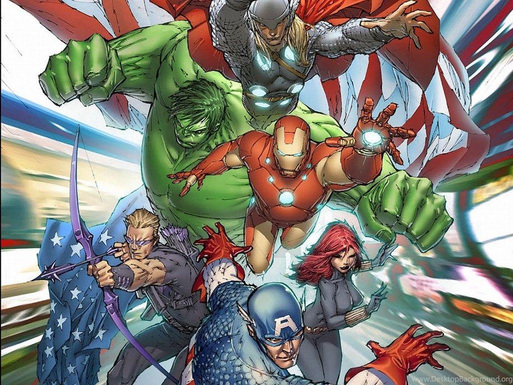 1024x768 Avengers Comic Wallpaper Related .