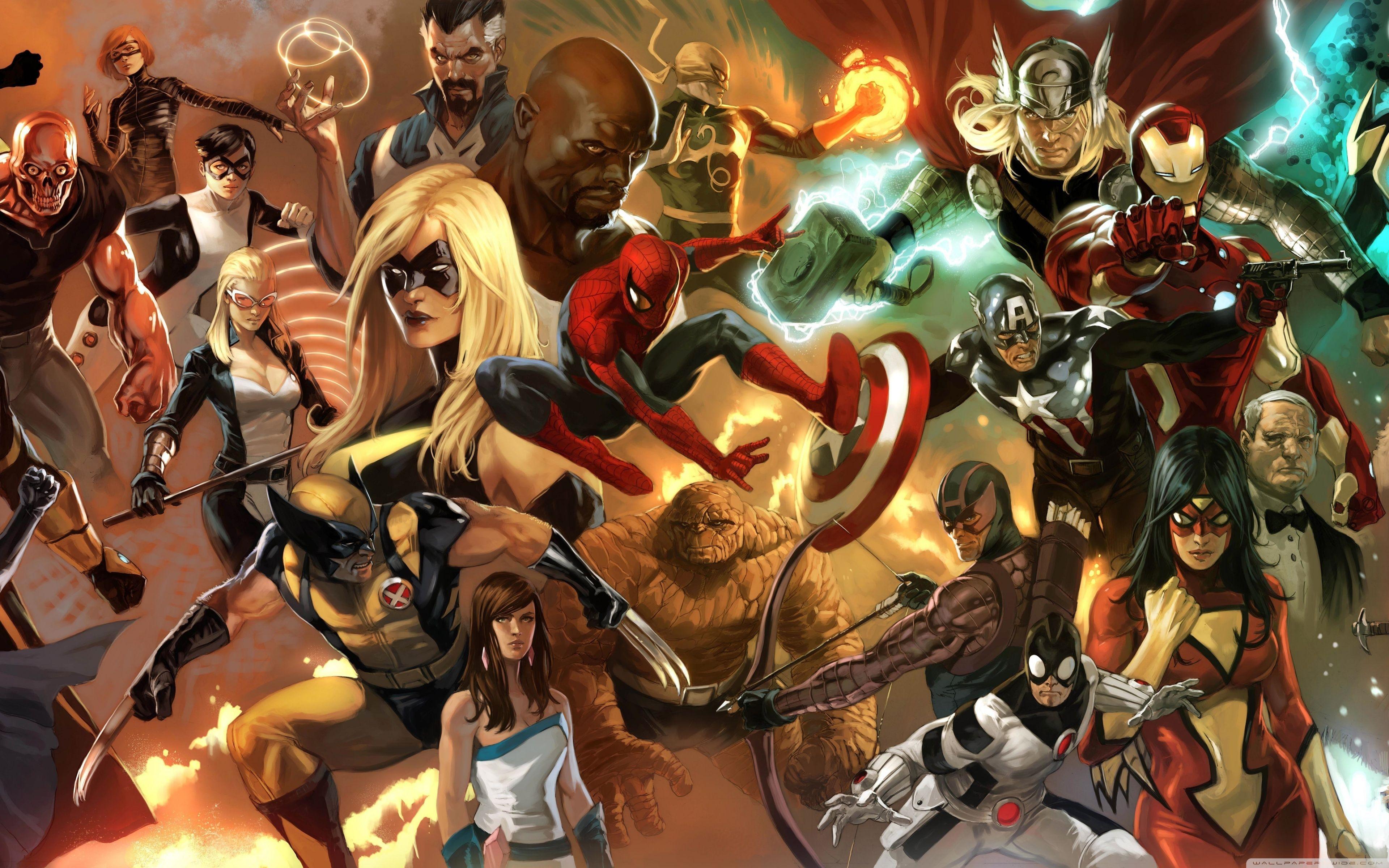 3840x2400 Avengers Android Wallpaper Group Wallpaper