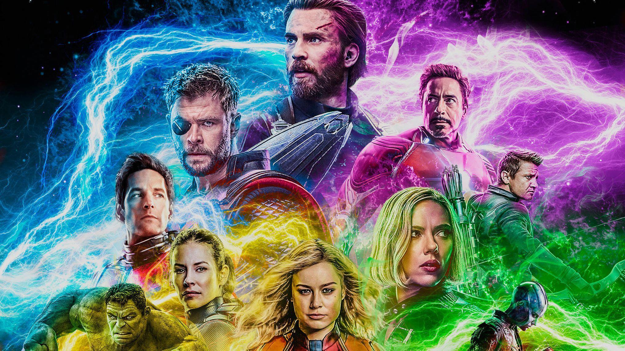 2031x1142 Movie Avengers End Game Superheros With .
