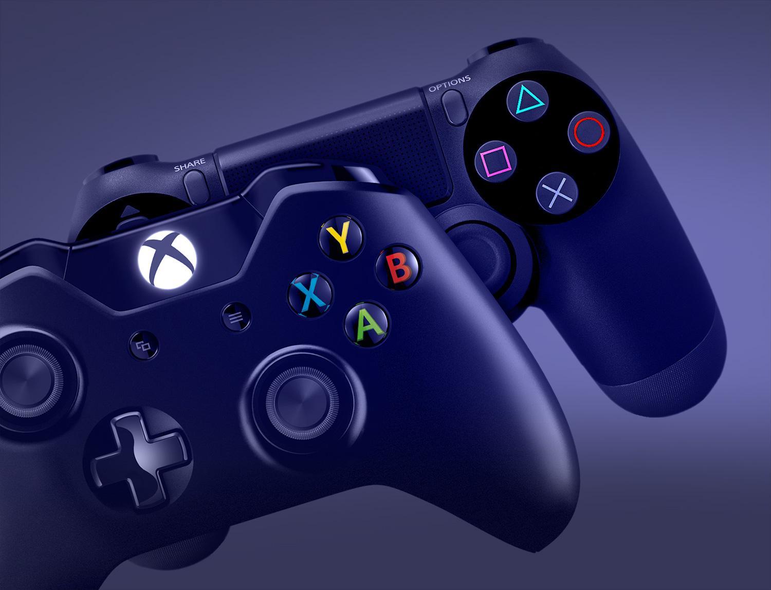 1500x1148 PlayStation and Xbox Wallpaper