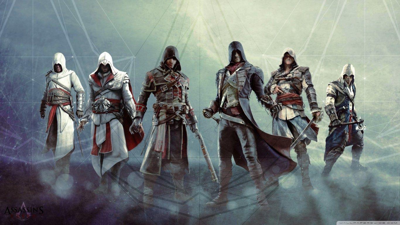 1366x768 Assassins Creed Arno And Shay .