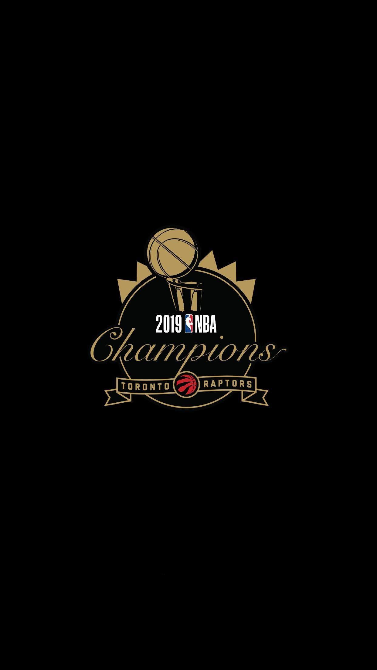 1242x2208 Toronto Raptors 2019 Champions Mobile Wallpaper