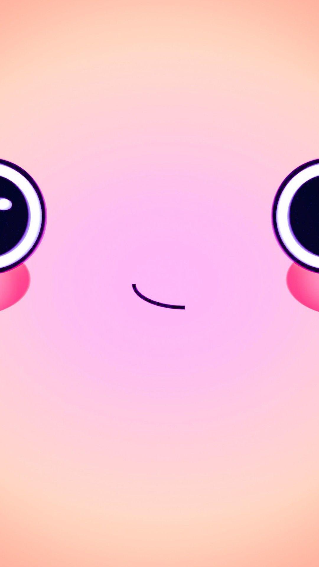 1080x1920 Pink Smile Wallpaperwallpaper.dog