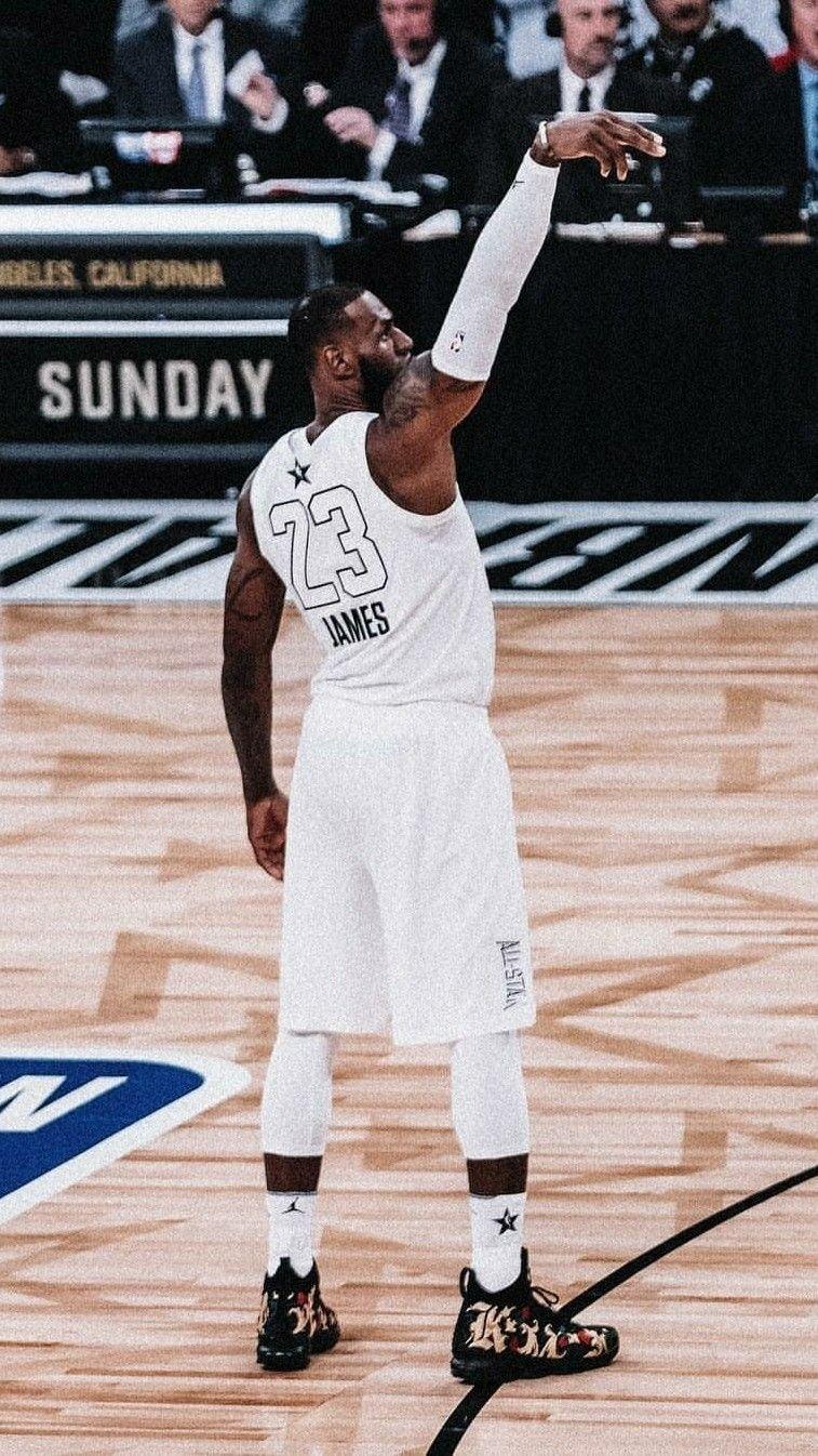 757x1346 Lebron James All Star Wallpaper .com