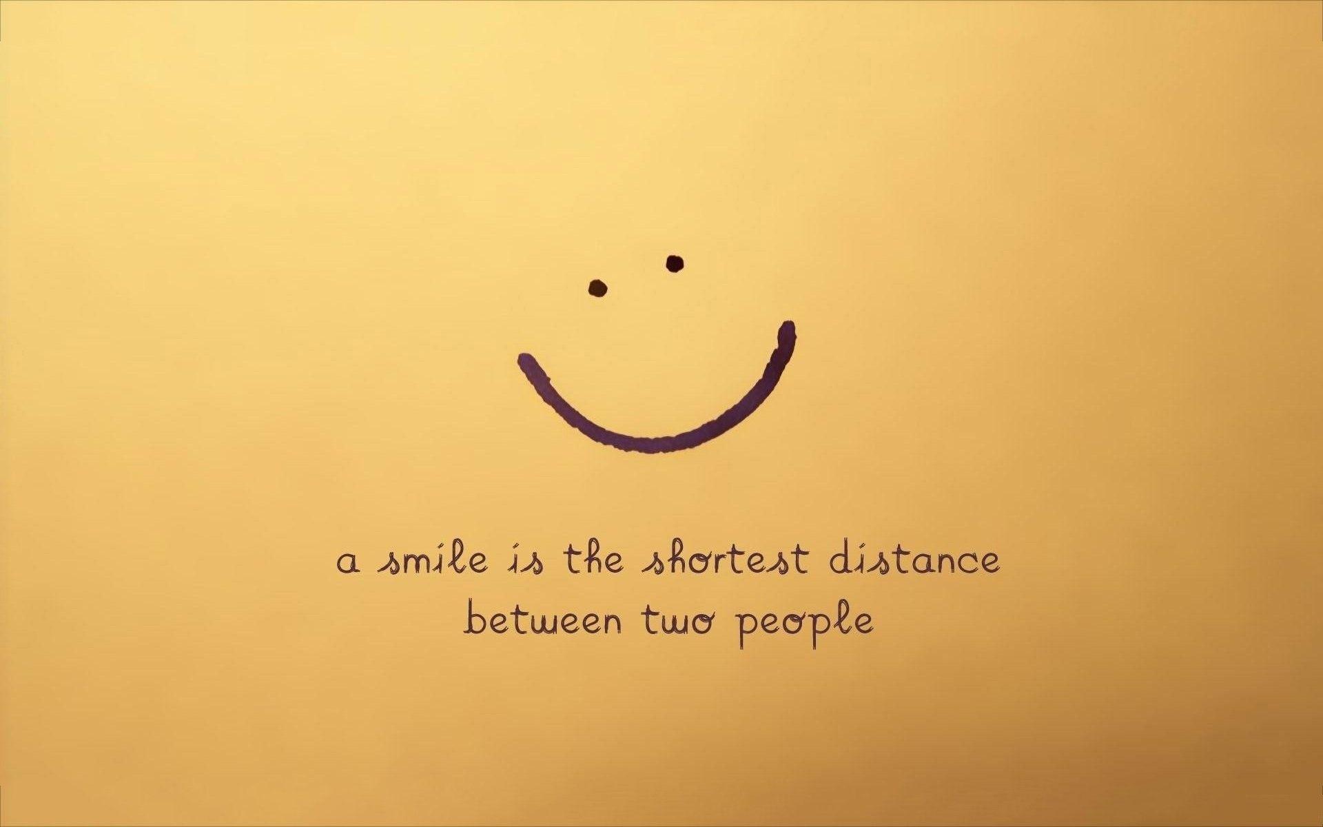 1920x1200 Happy Smile Quotes Hình nền Máy tính để bàn