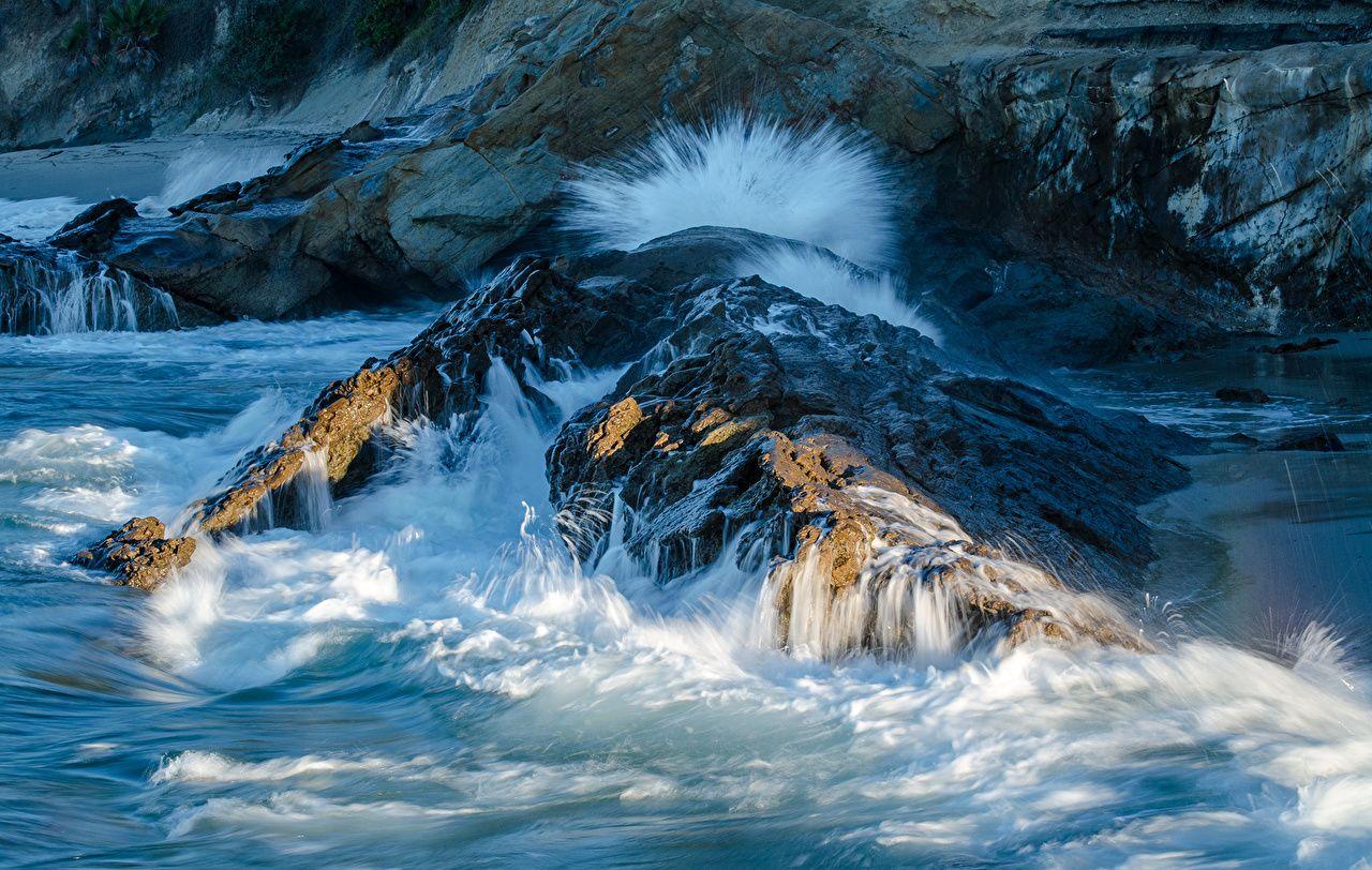 1280x812 Desktop Wallpaper California USA Sea .