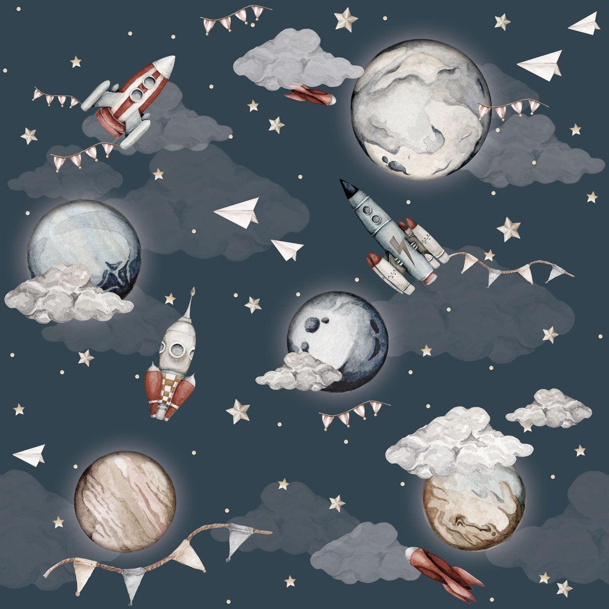 1200x1200 Magic Cosmos Wallpaper