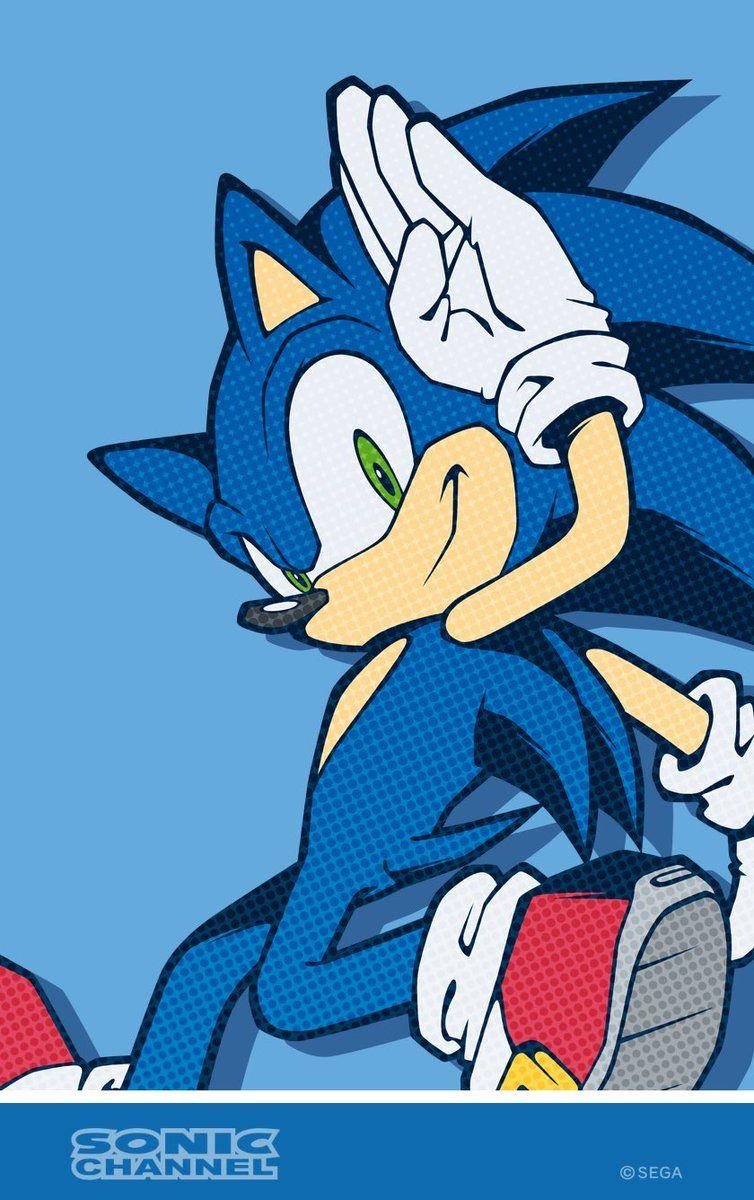 754x1200 Yuji Uekawa's Sonic Channel wallpaper .