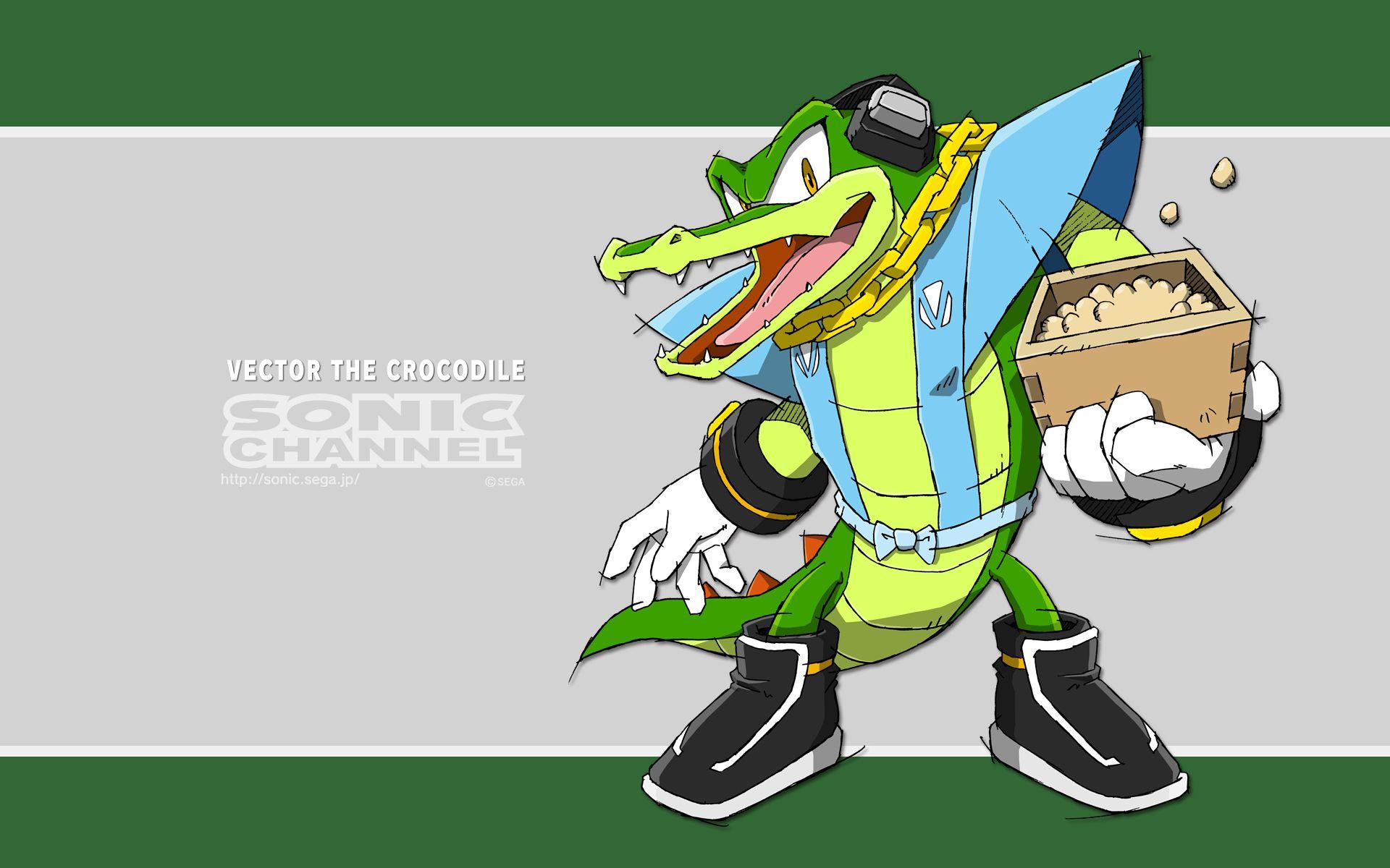 1920x1200 Sonic Channel Vector The Crocodile .