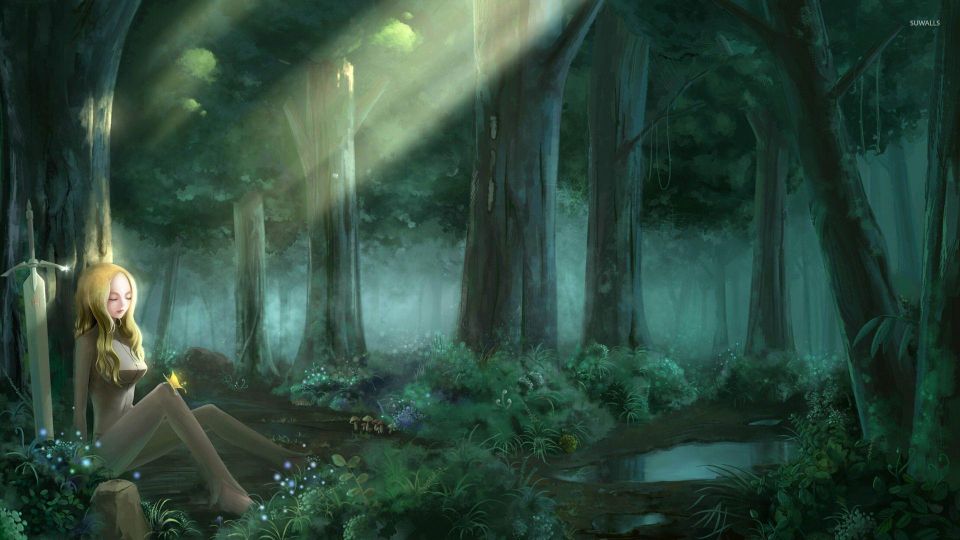 Anime Forest Wallpapers - Top Free Anime Forest ...