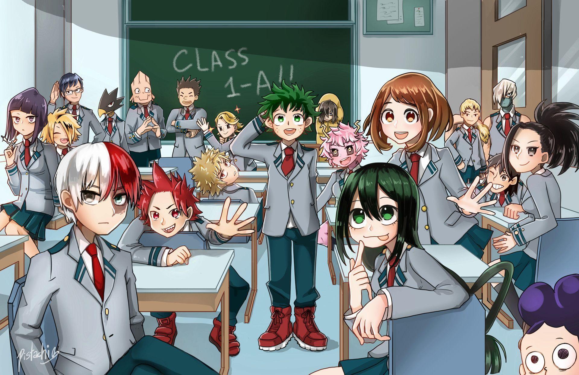 BNHA Class 1 A Wallpapers - Top Free BNHA Class 1 A Backgrounds ...