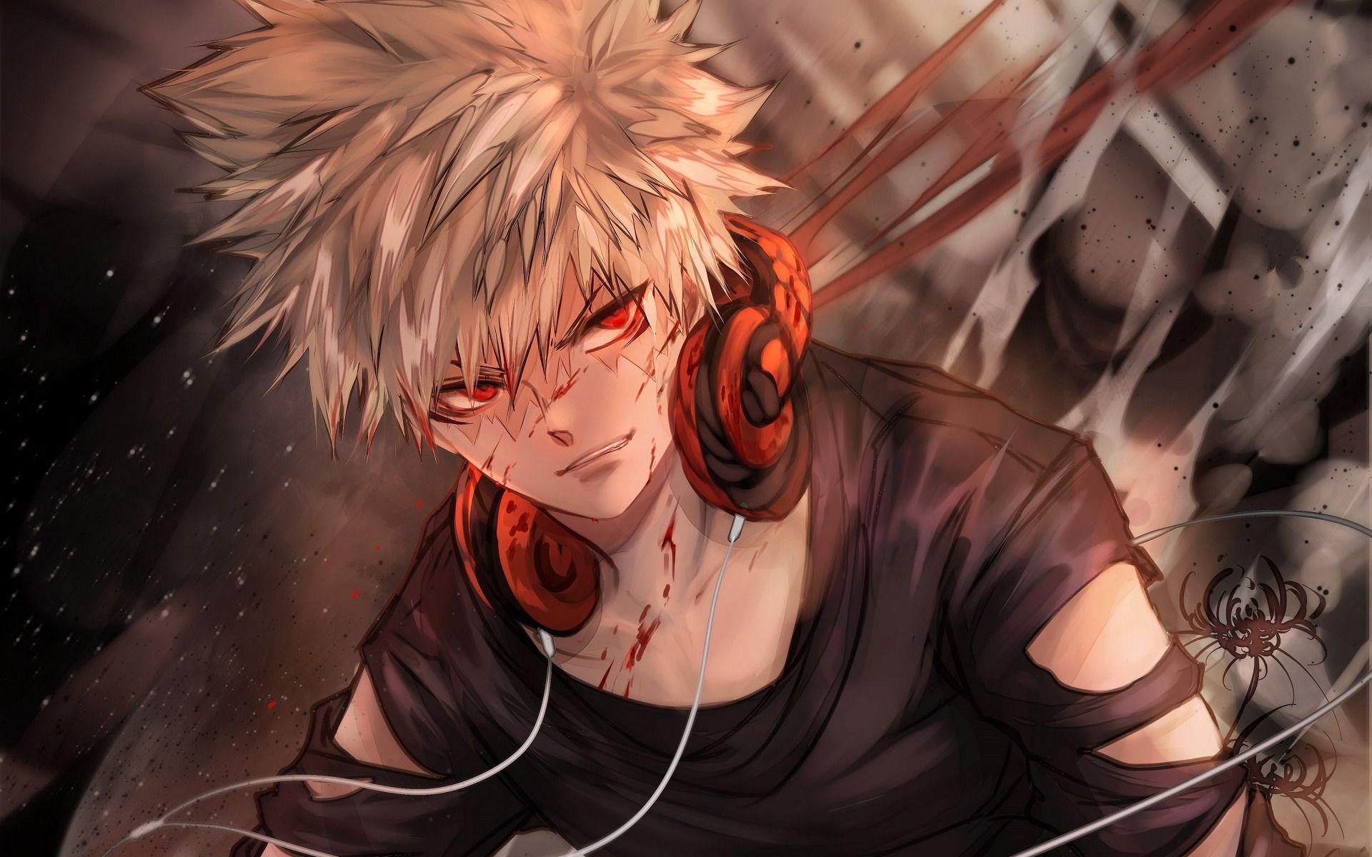 1920x1200 Hero Academia, Katsuki Bakugo, portrait .