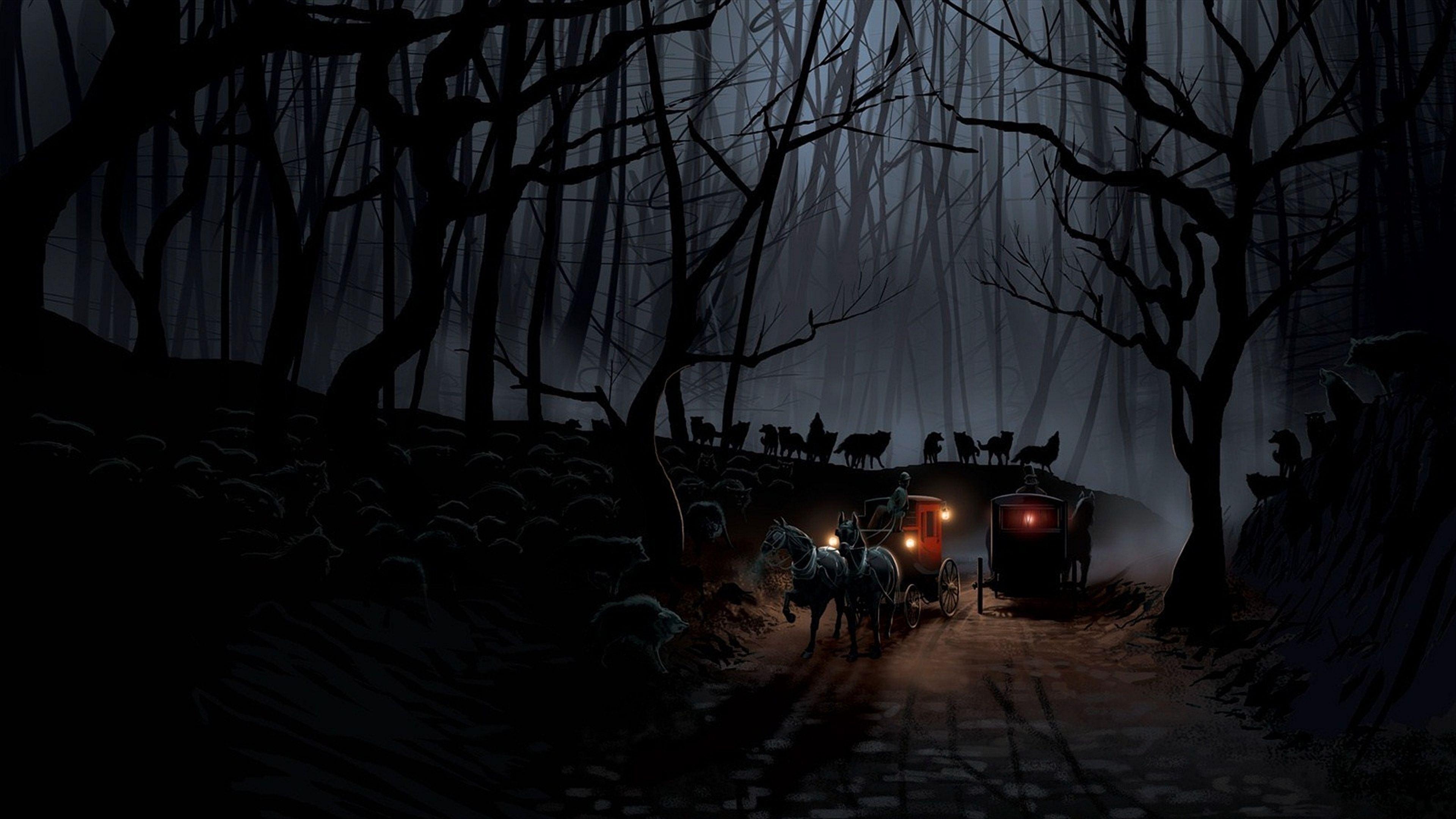 3840x2160 Spooky Wallpaper