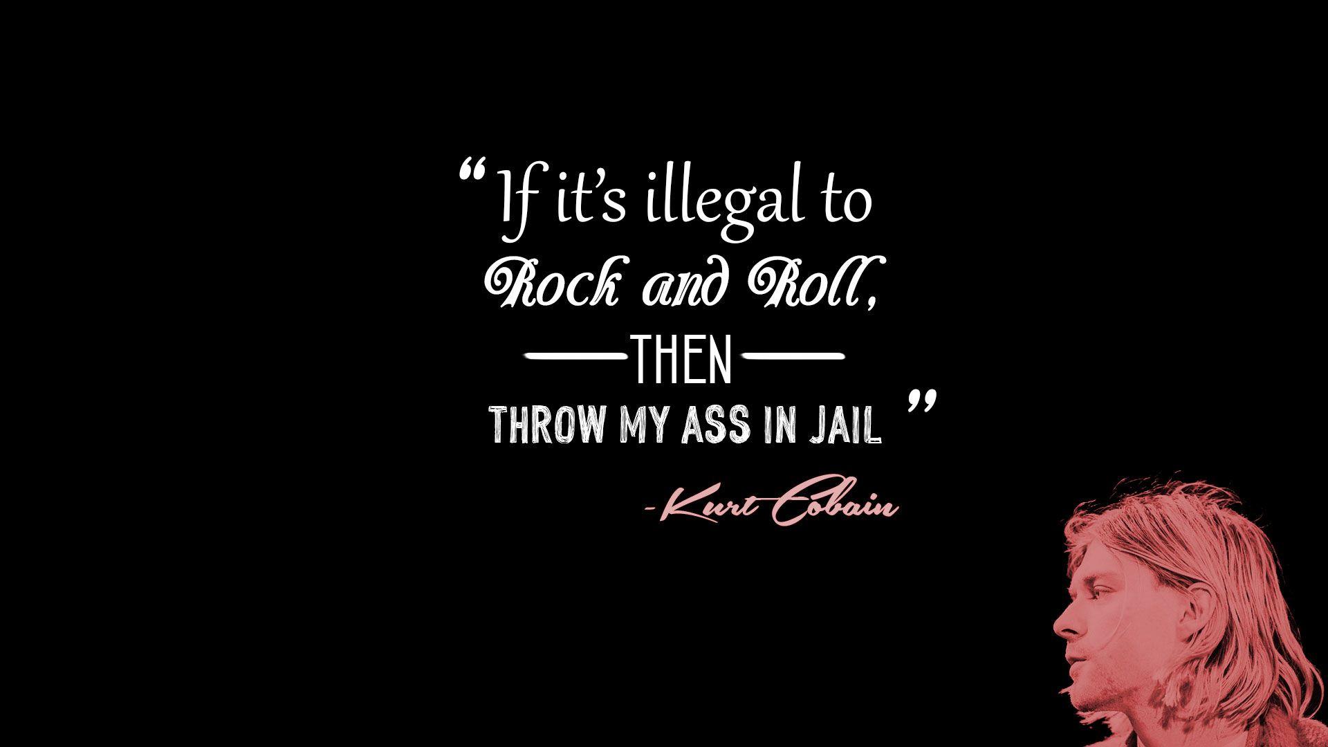 1920x1080 Kurt Cobain Quote for Mac .com