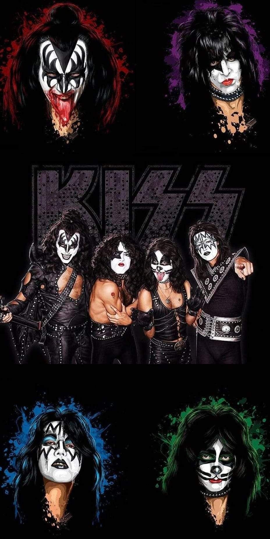 24 Kiss Band iPhone Wallpapers  WallpaperSafari