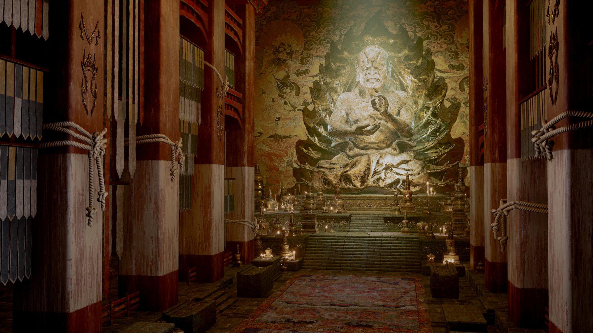 1920x1080 Tibetan Temple, Jonathan
