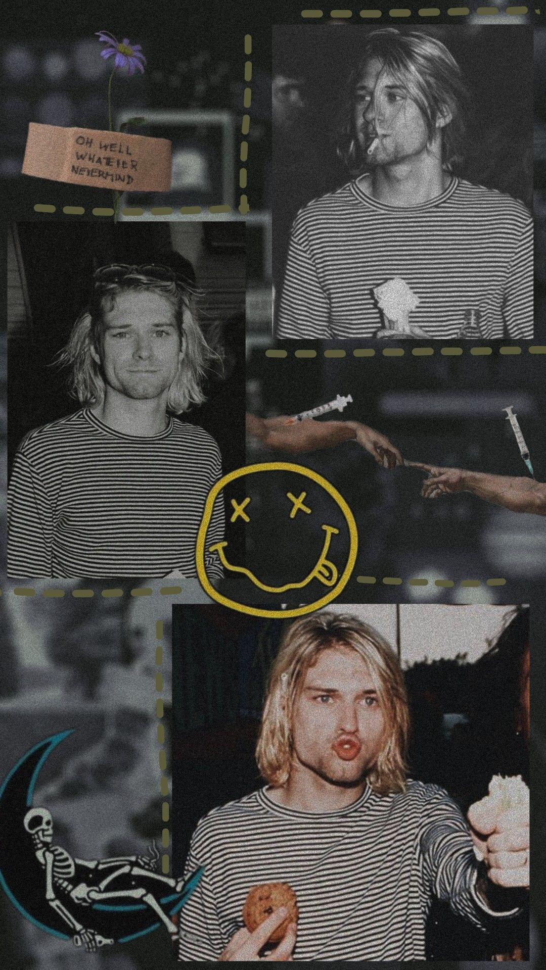 1080x1920 Wallpaper Kurt Cobain. Nirvana art .com