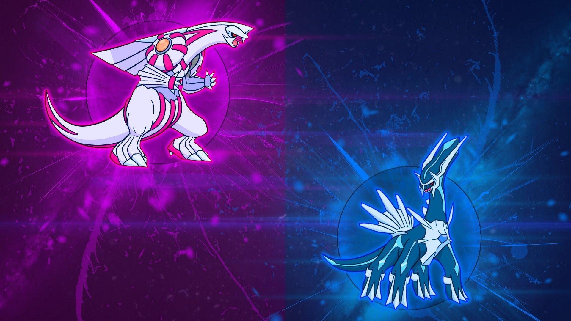 1920x1080 Pokemon Dialga And Palkia .