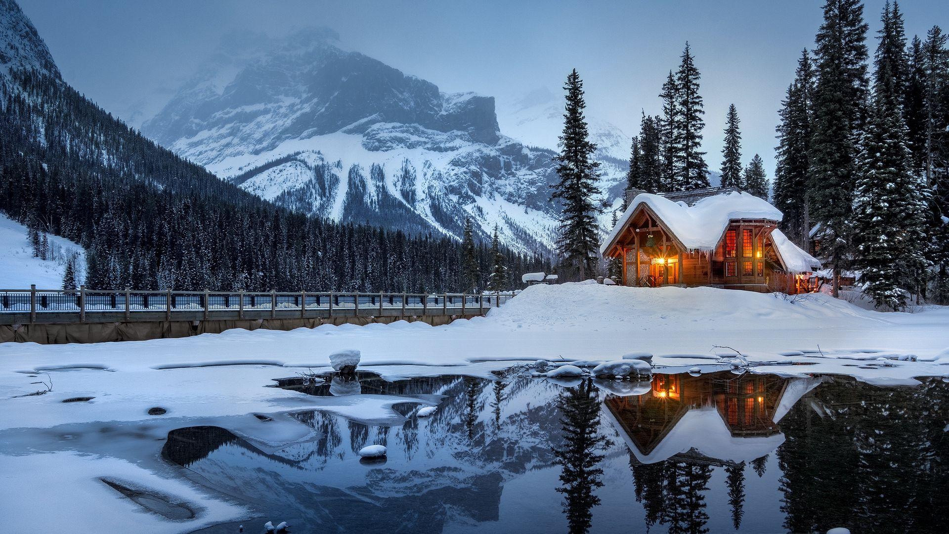 1920x1080 Snow Mountain Wallpaper HD