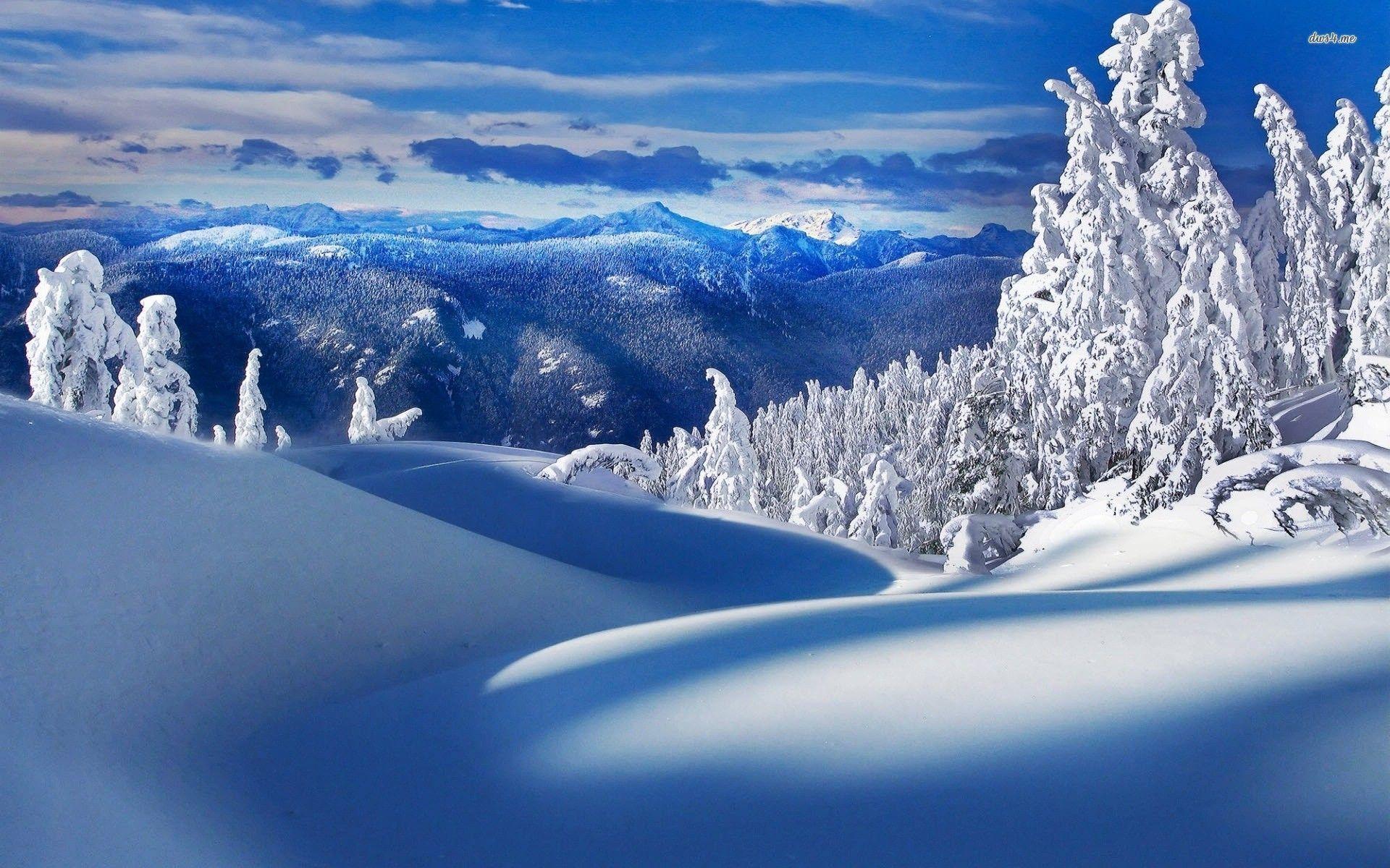 1920x1200 Winter Mountain Wallpaper Group Wallpaper