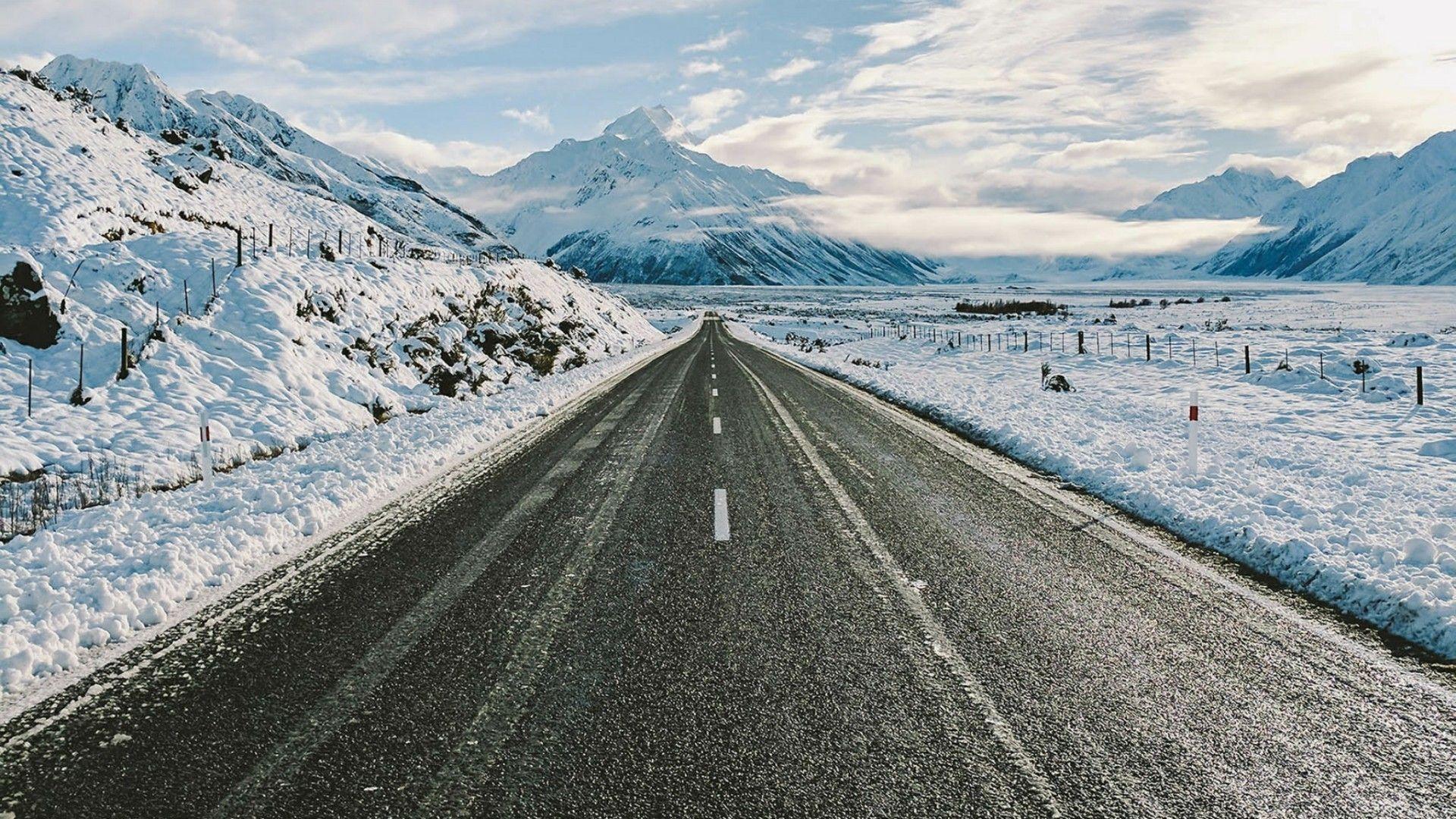 1920x1080 Snow Mountains Wallpaper