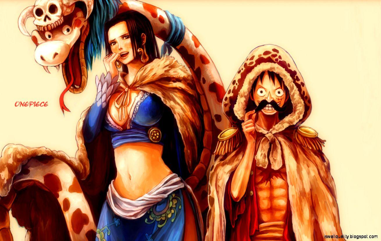 1310x828 Boa Hancock Luffy HD Wallpaper .