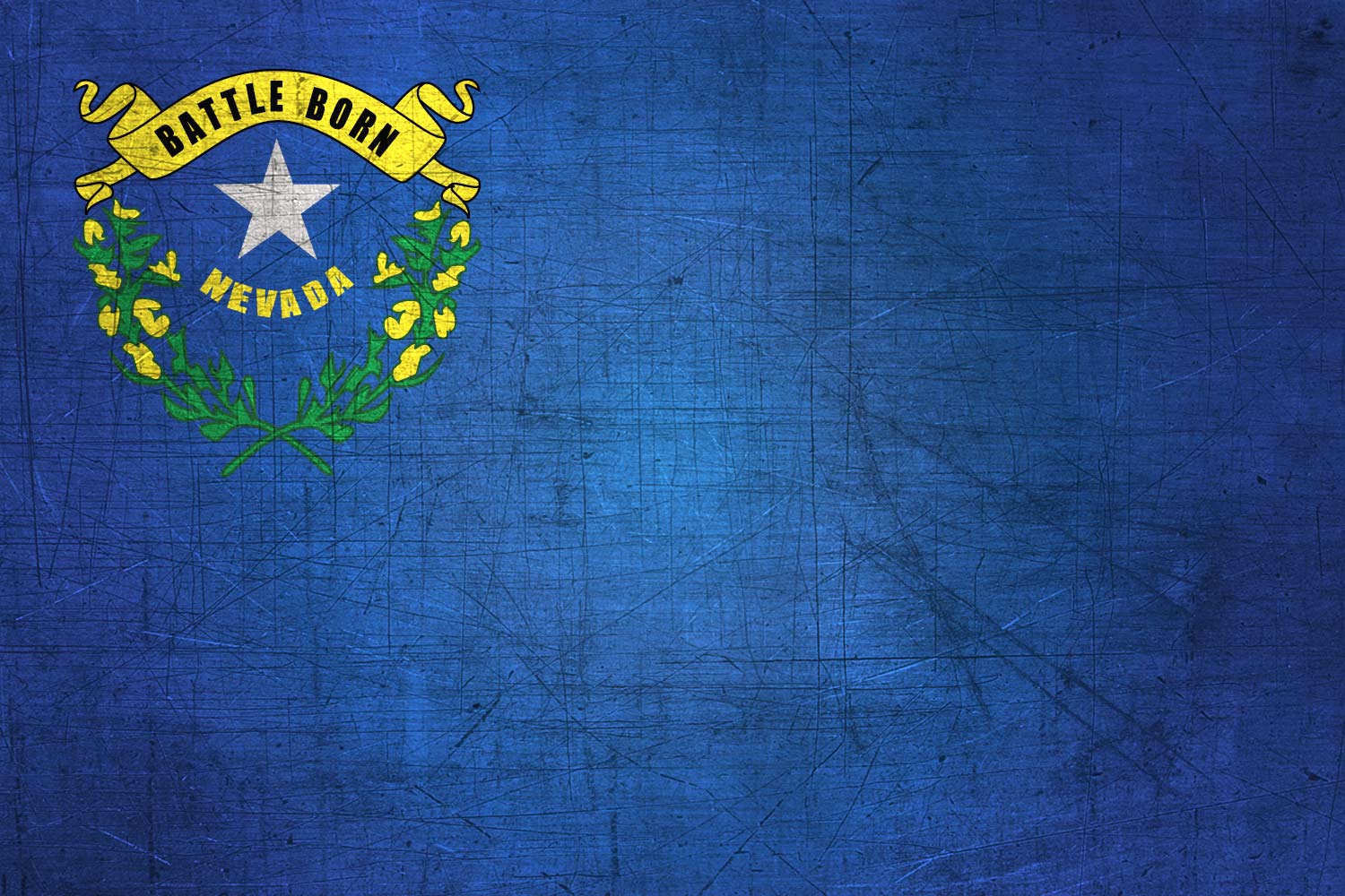1500x1000 Nevadan Flag Metal Flag Of Nevada .all Flags