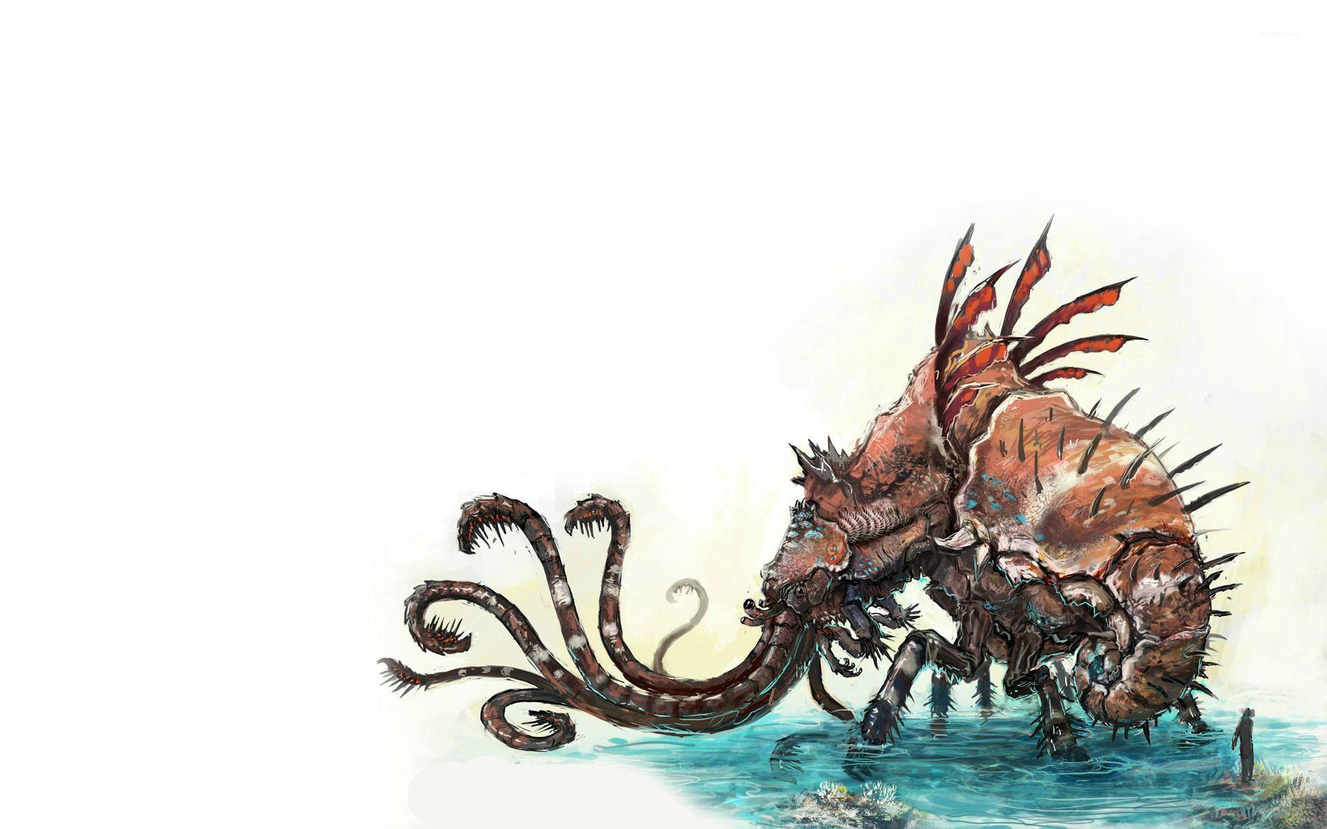 1920x1200 Prawn monster wallpaper .