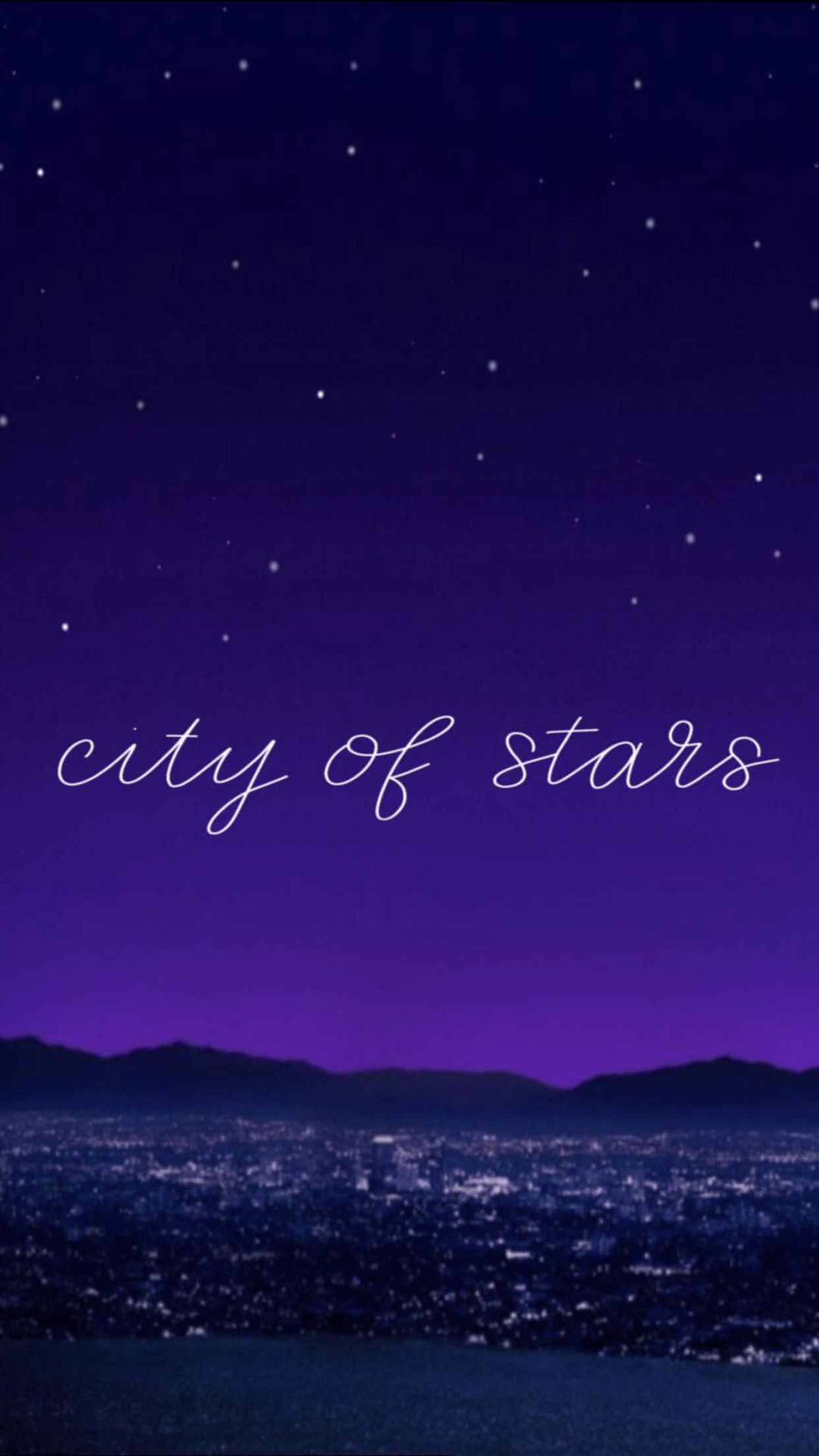 city of stars lower key