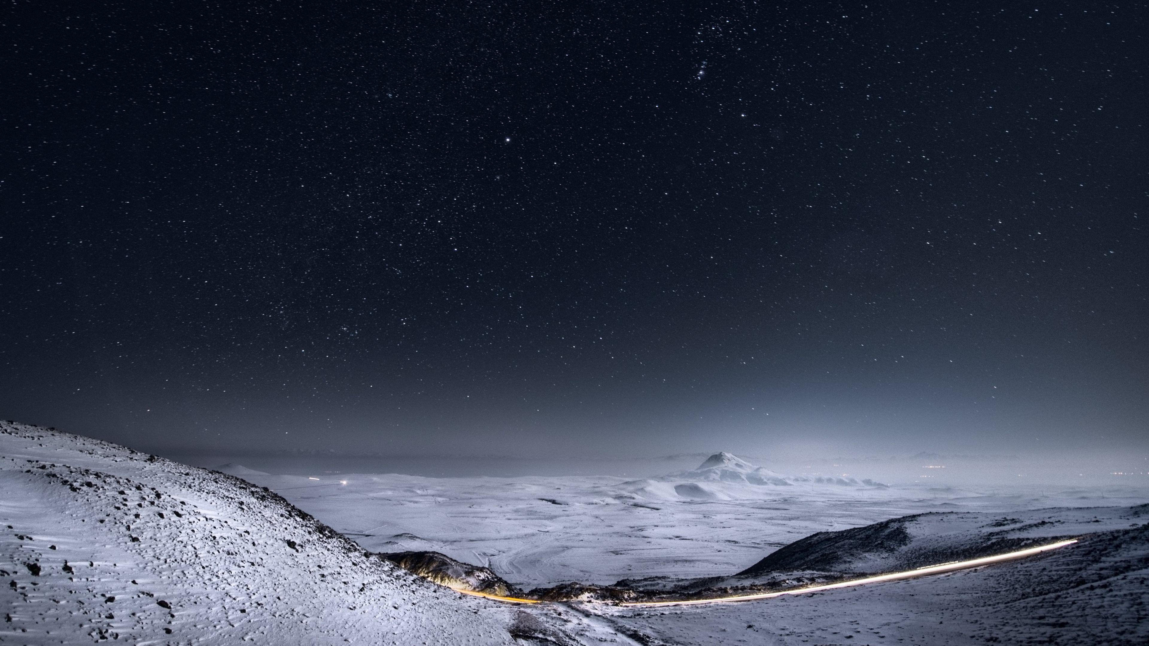 3840x2160 Free download Clear Night Sky