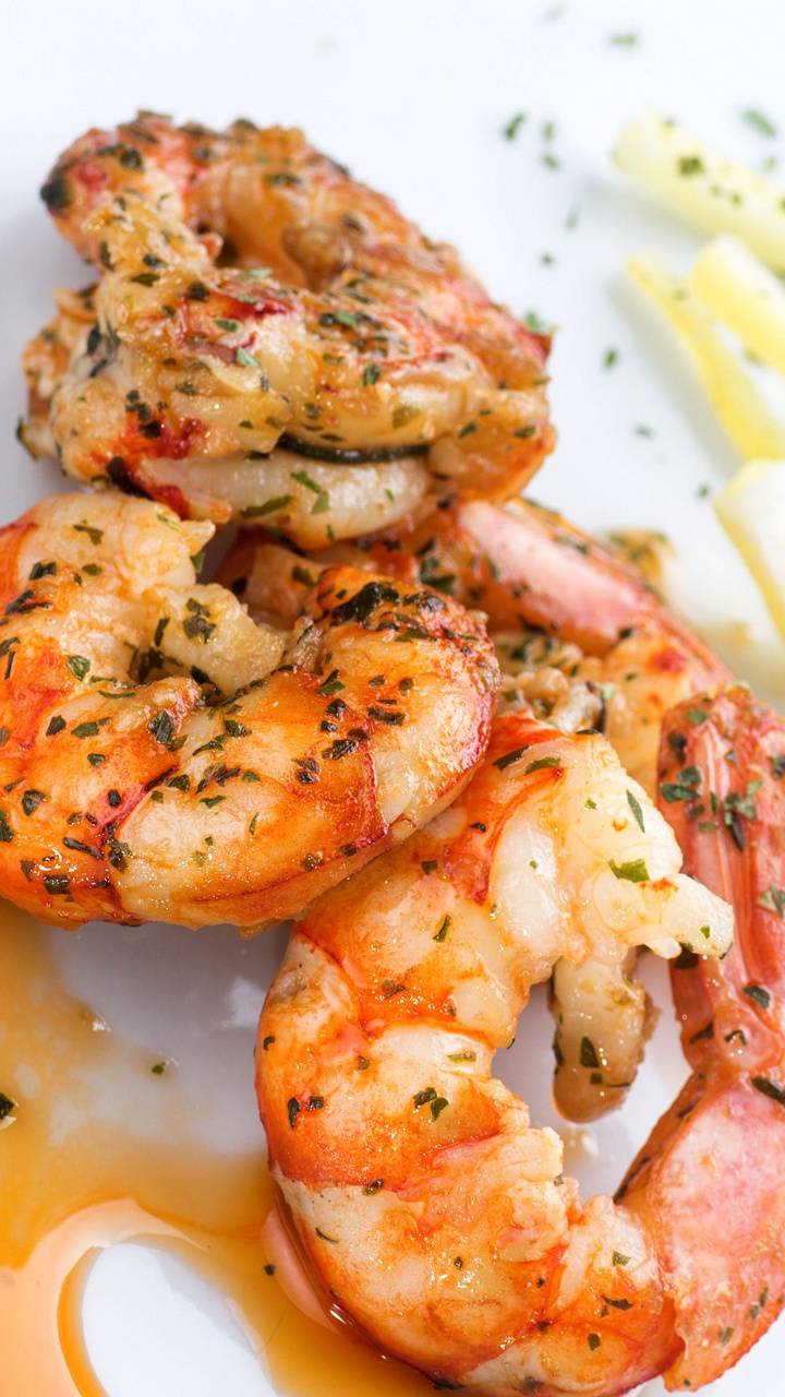 720x1280 Garlic Herb Shrimp wallpaper by .