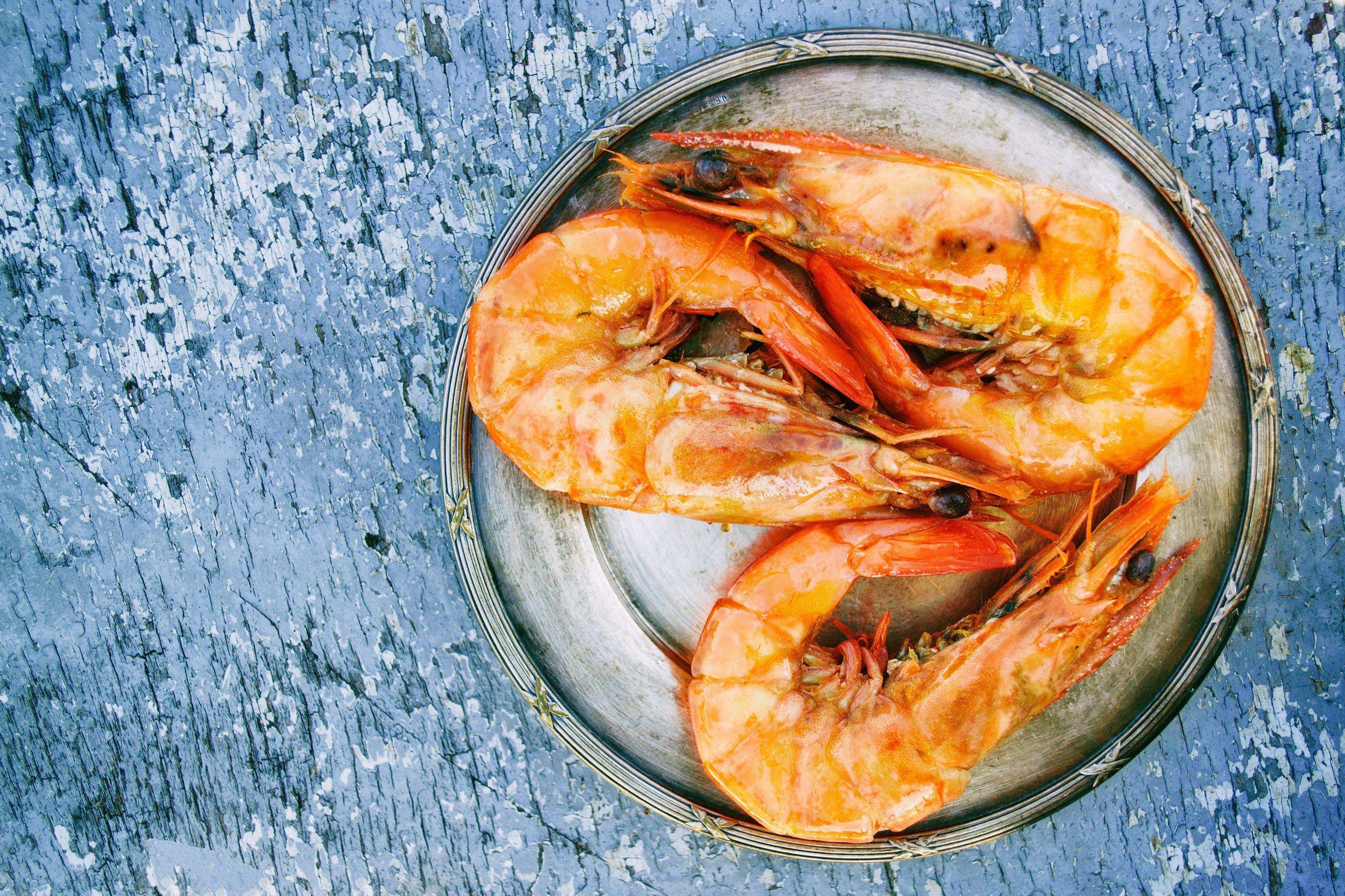 2880x1920 Shrimp Food Background HD Wallpaper .