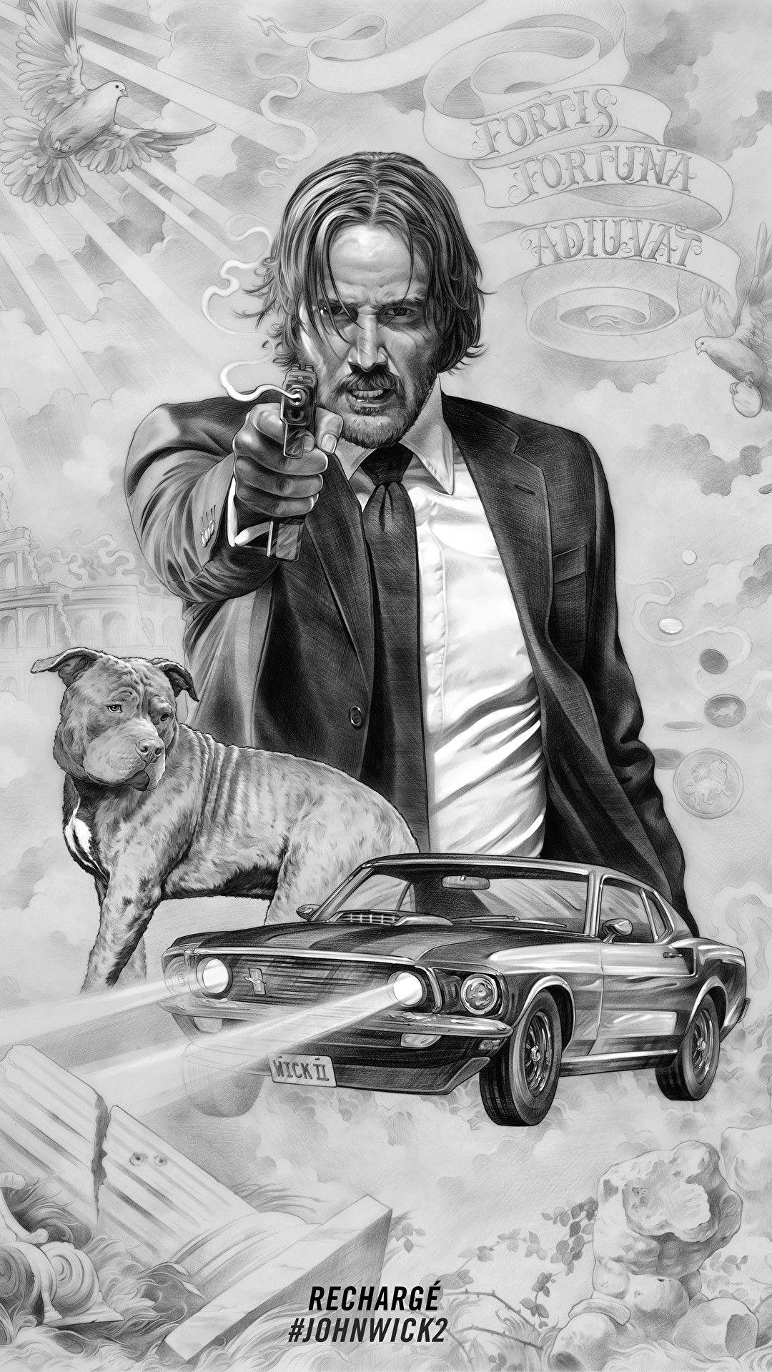 1080x1920 Data Src John Wick Wallpaper For Tablet Wick Tattoo Ideas